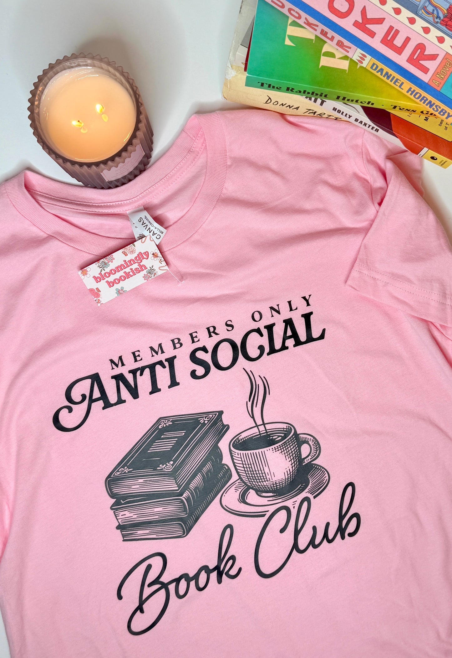 Antisocial Book Club Tshirt
