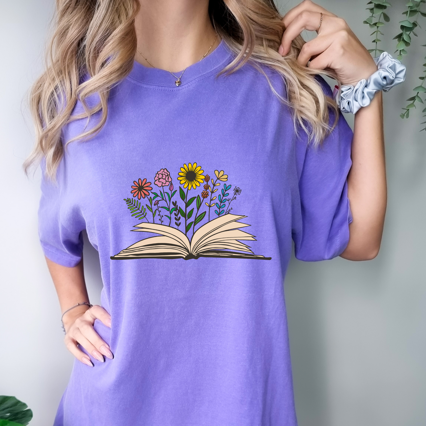 Blooming Book T-Shirt