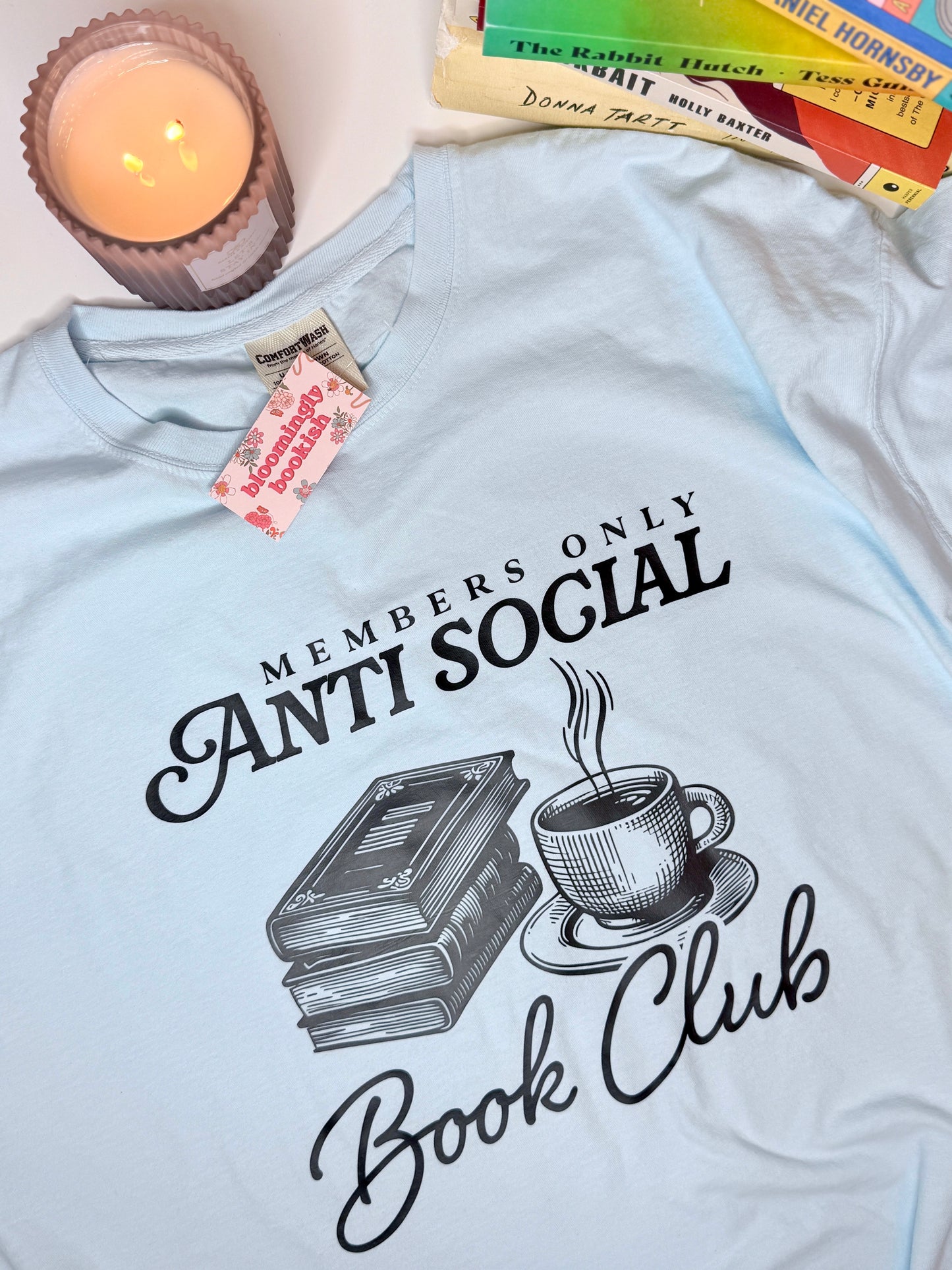 Antisocial Book Club Tshirt