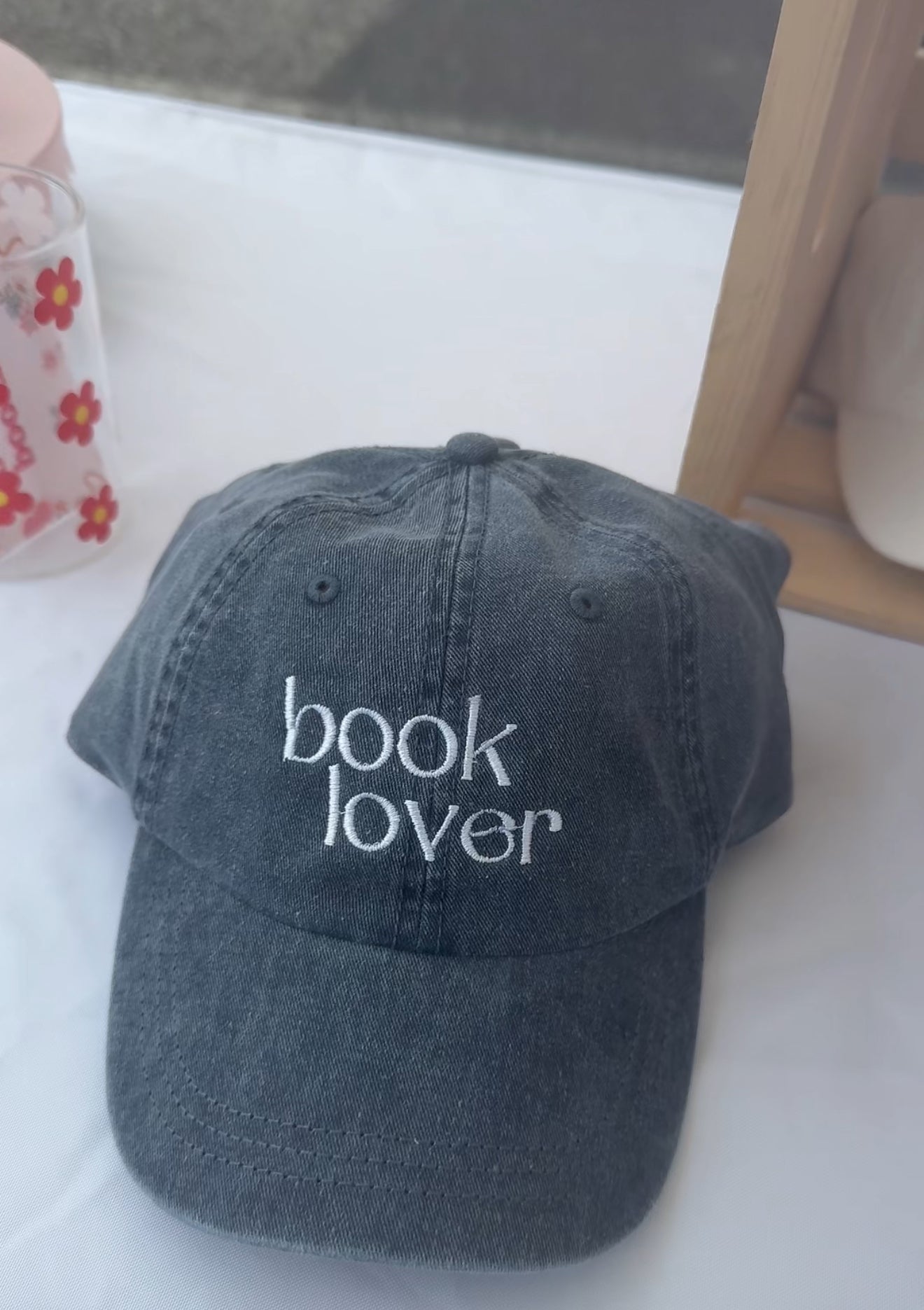 Book Lover Embroidered Hat