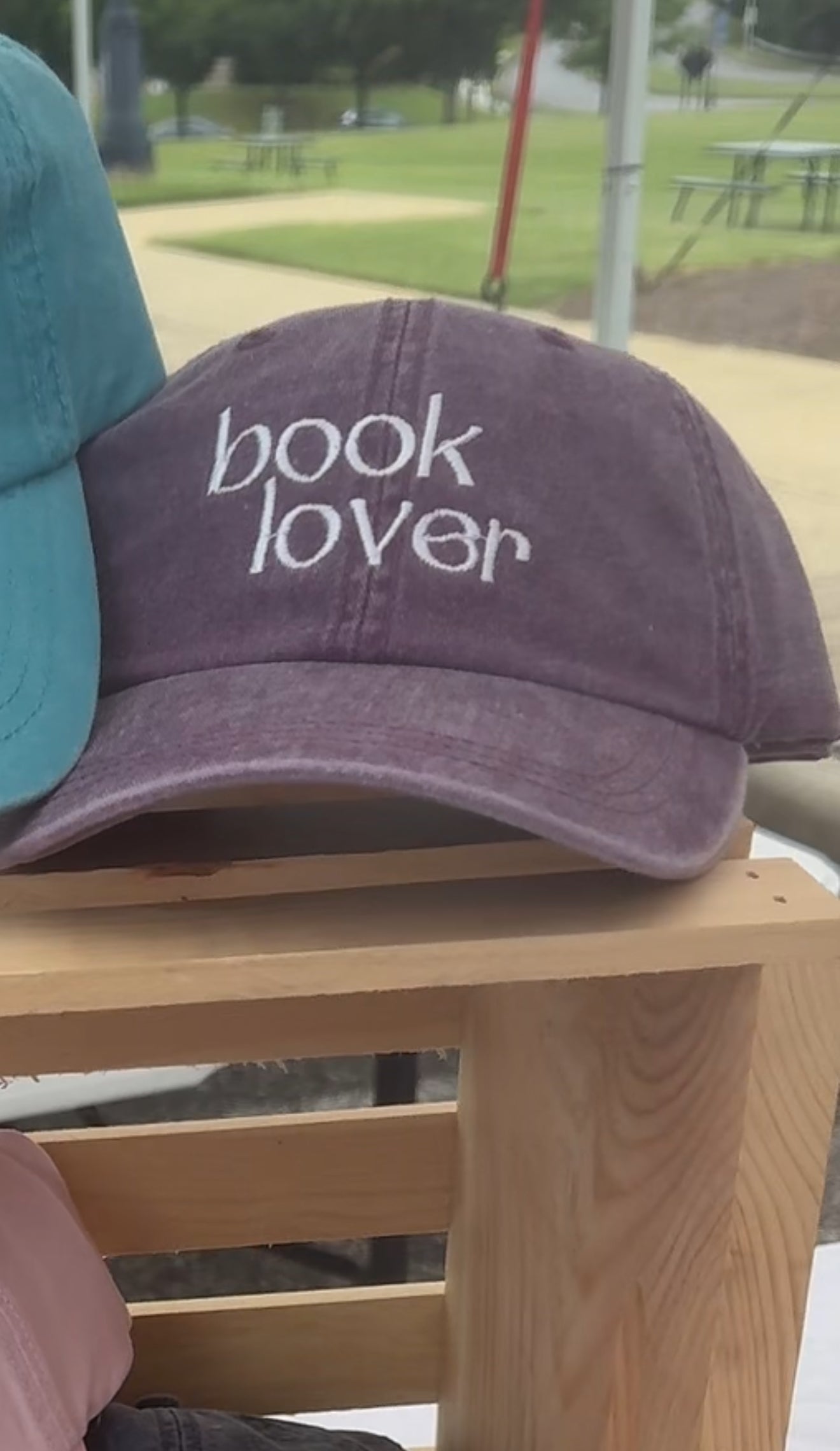 Book Lover Embroidered Hat