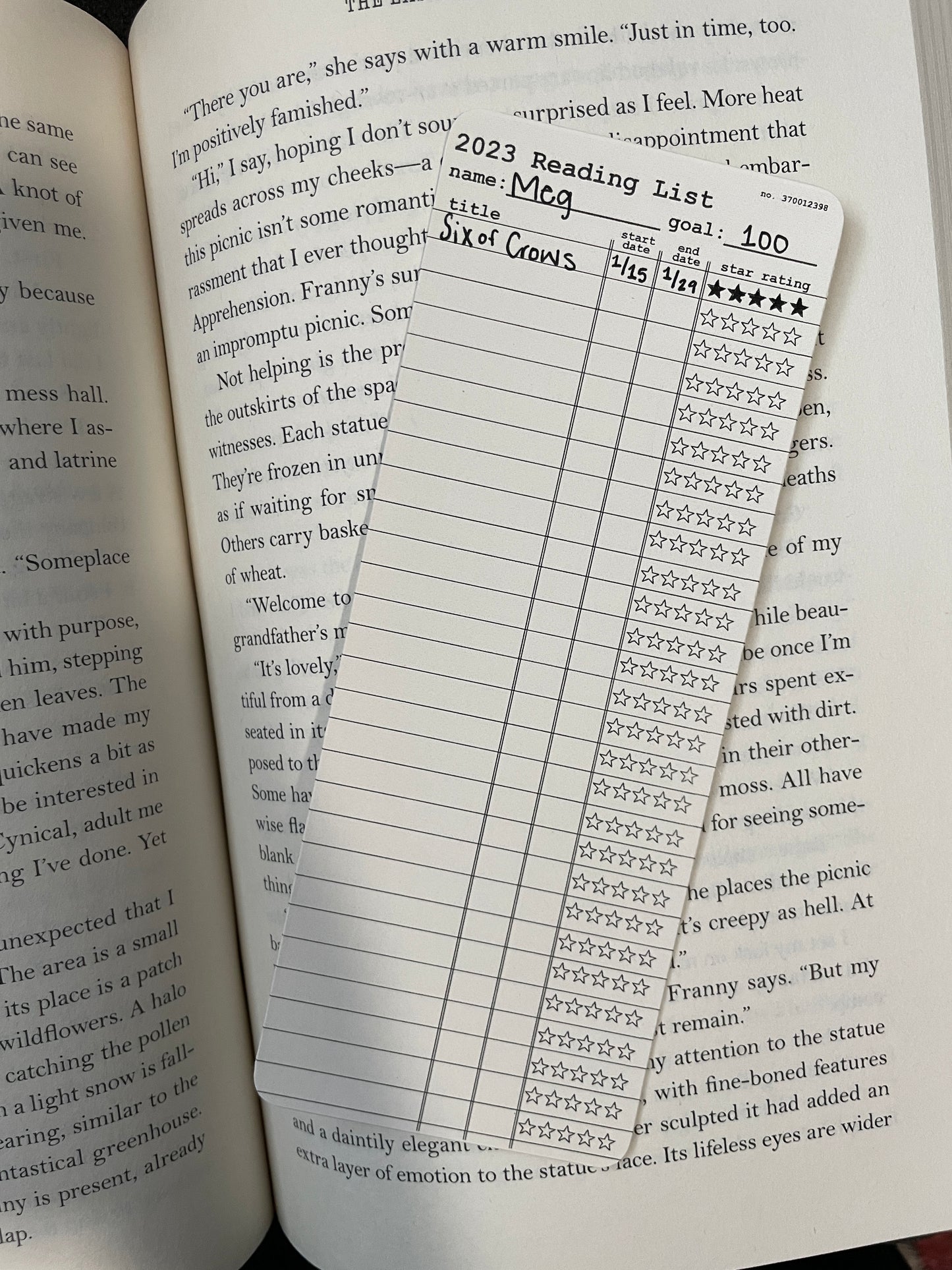2024 Customizable Library Card Bookmarks