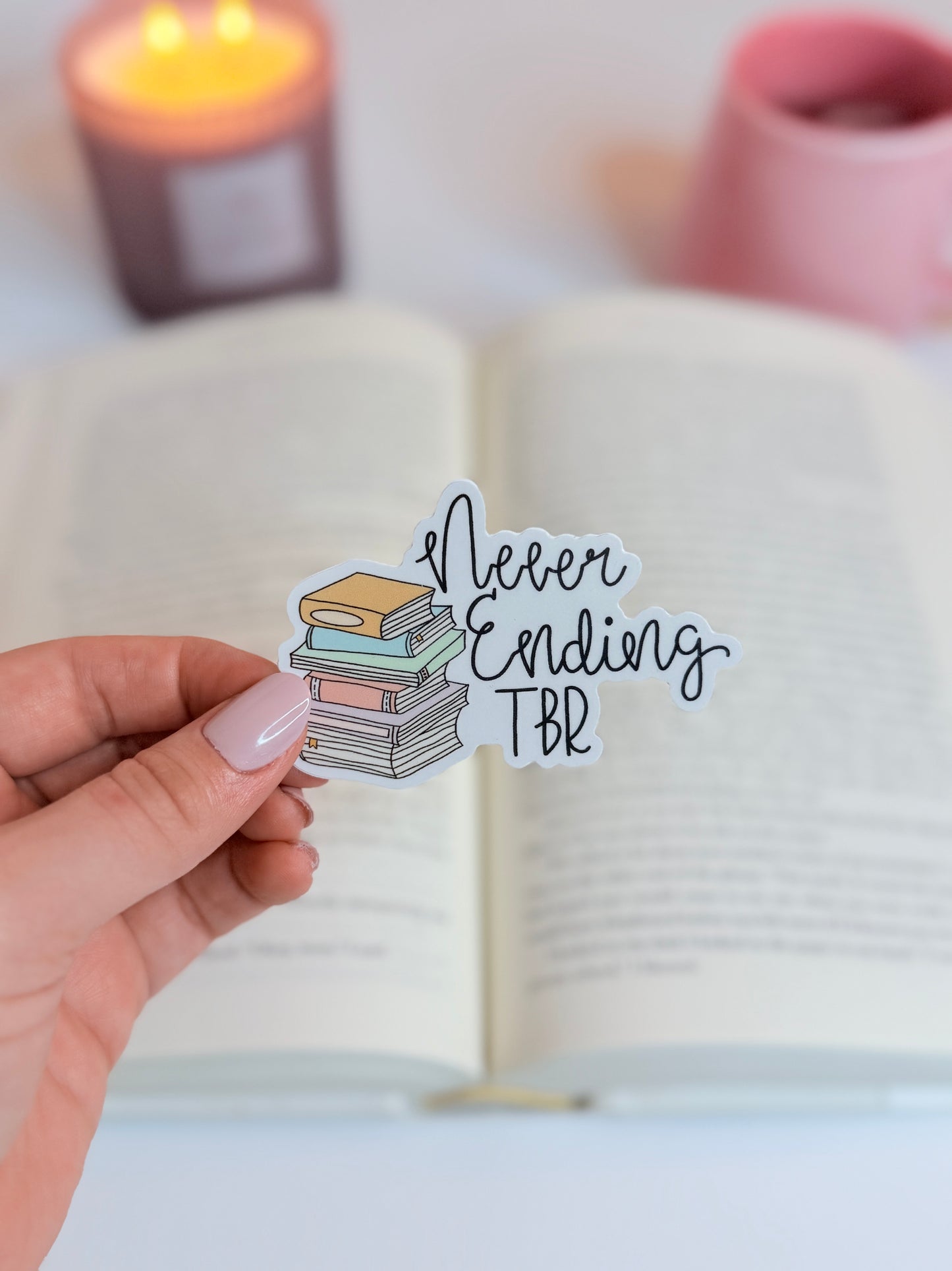 Never Ending TBR Sticker
