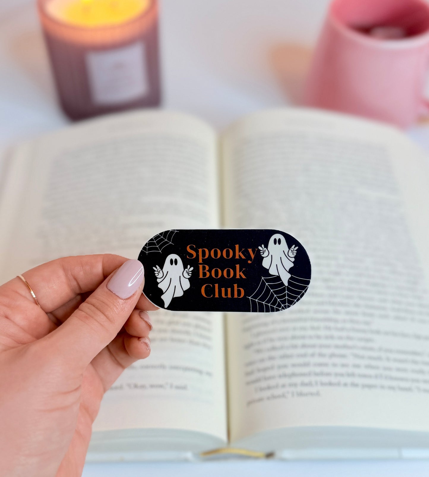 Spooky Book Club Sticker