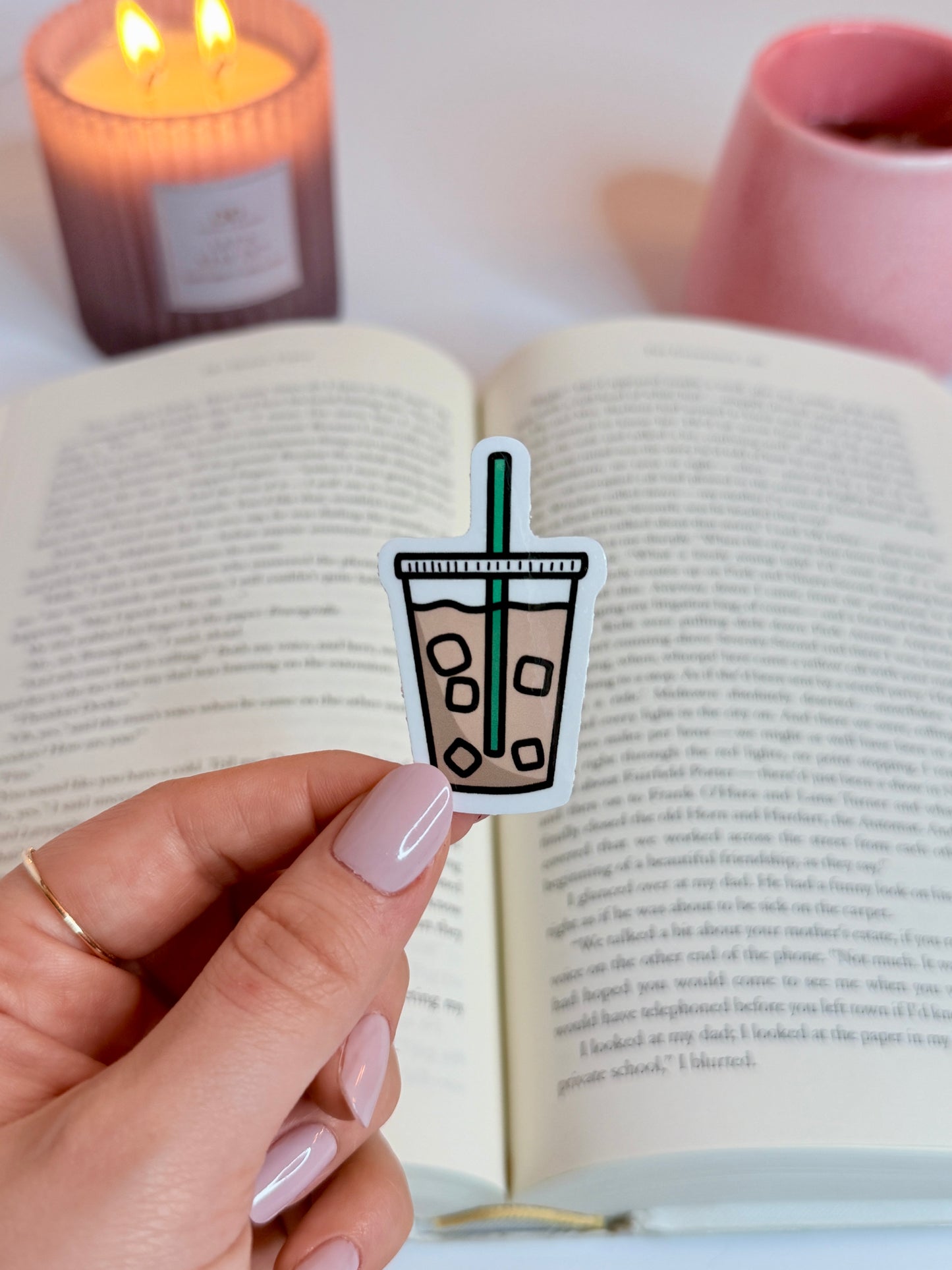 Iced Coffee Sticker