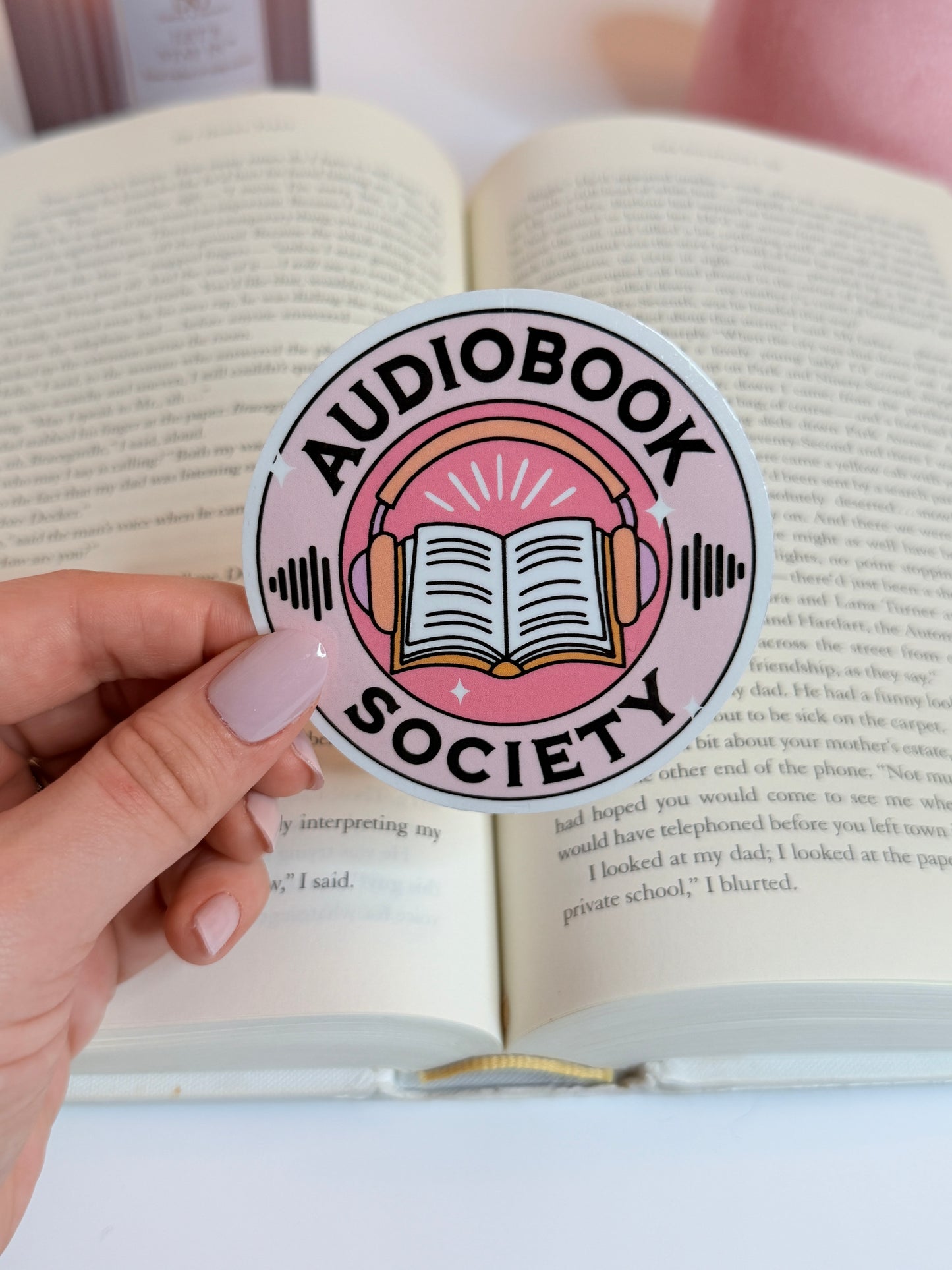 Audiobook Society Sticker