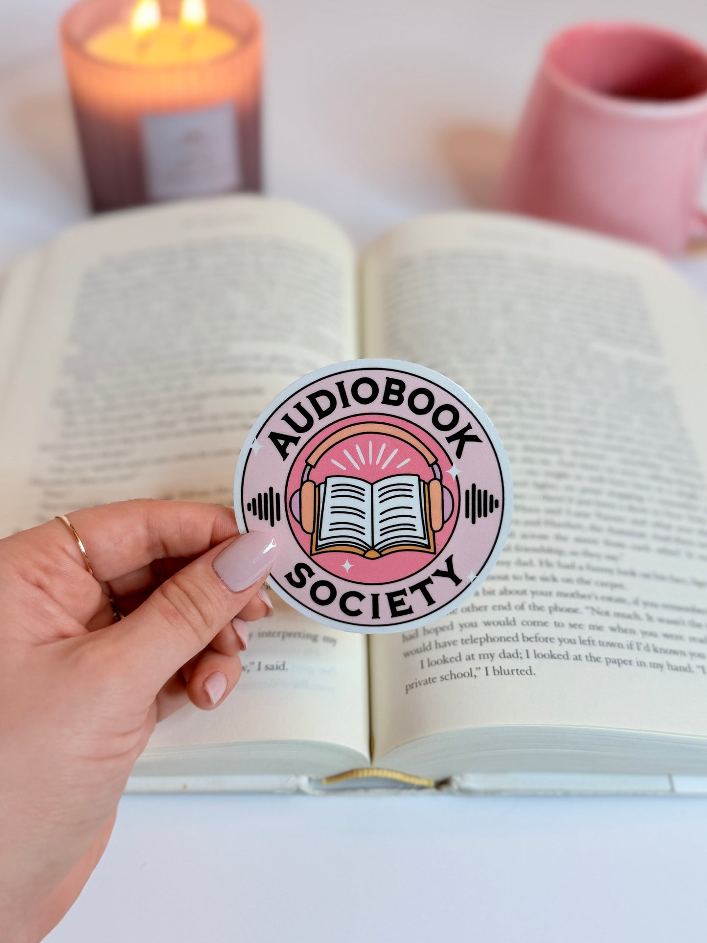 Audiobook Society Sticker