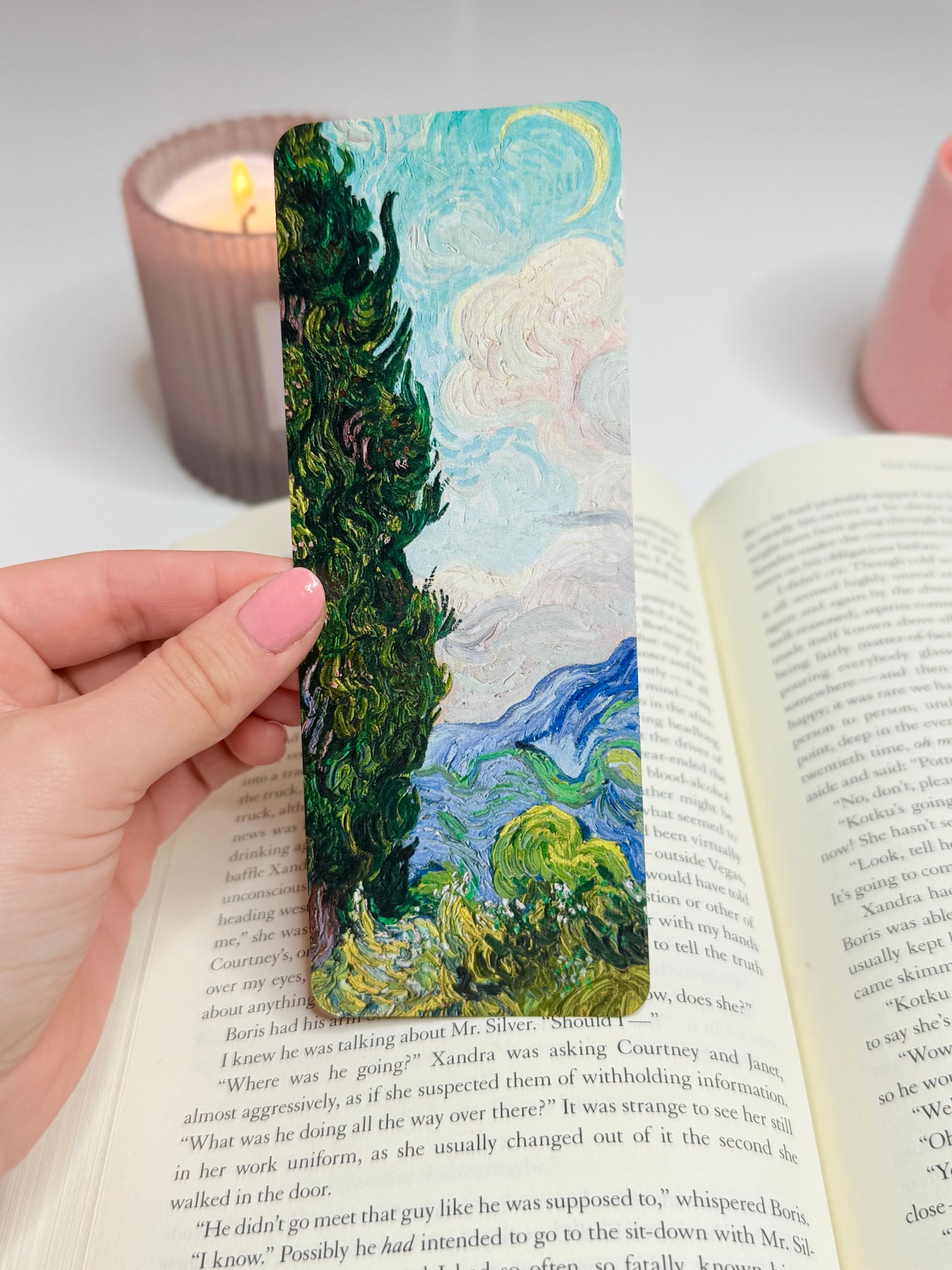 Cypresses Bookmark
