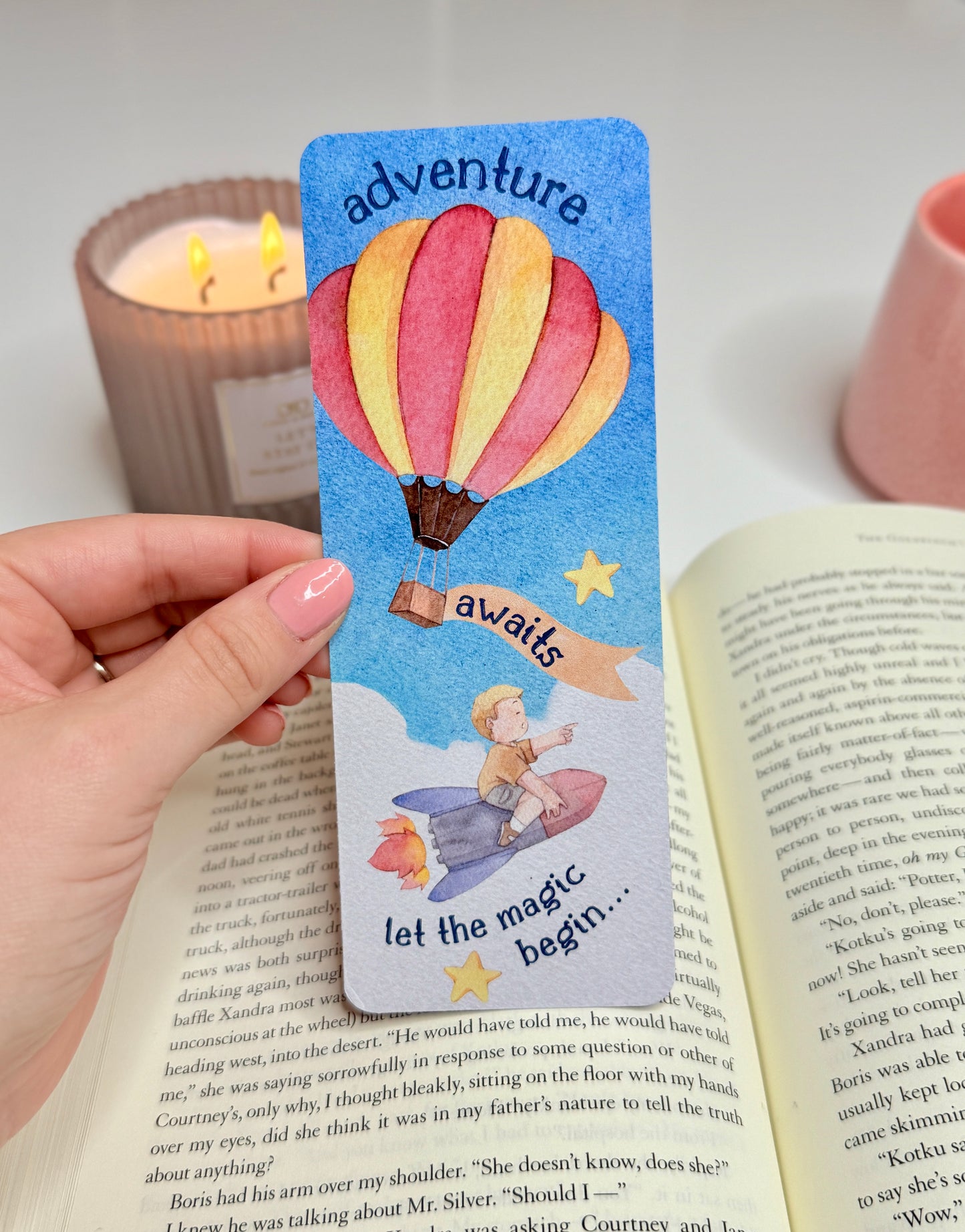 Adventure Awaits Bookmark