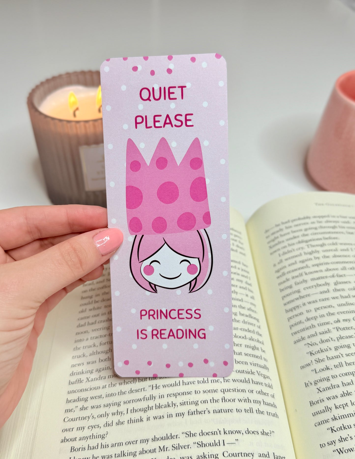 Princess is Reading Bookmark