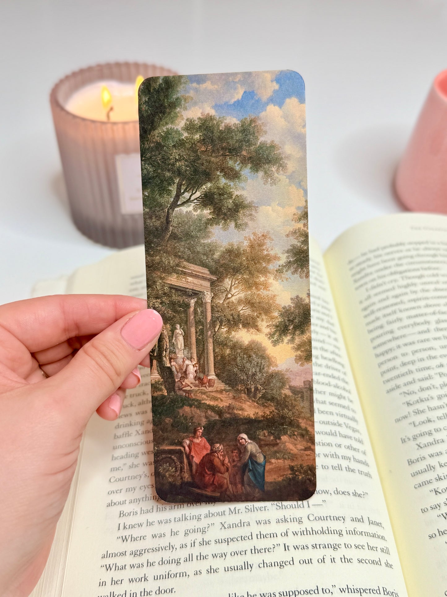Arcadian Landscape Bookmark