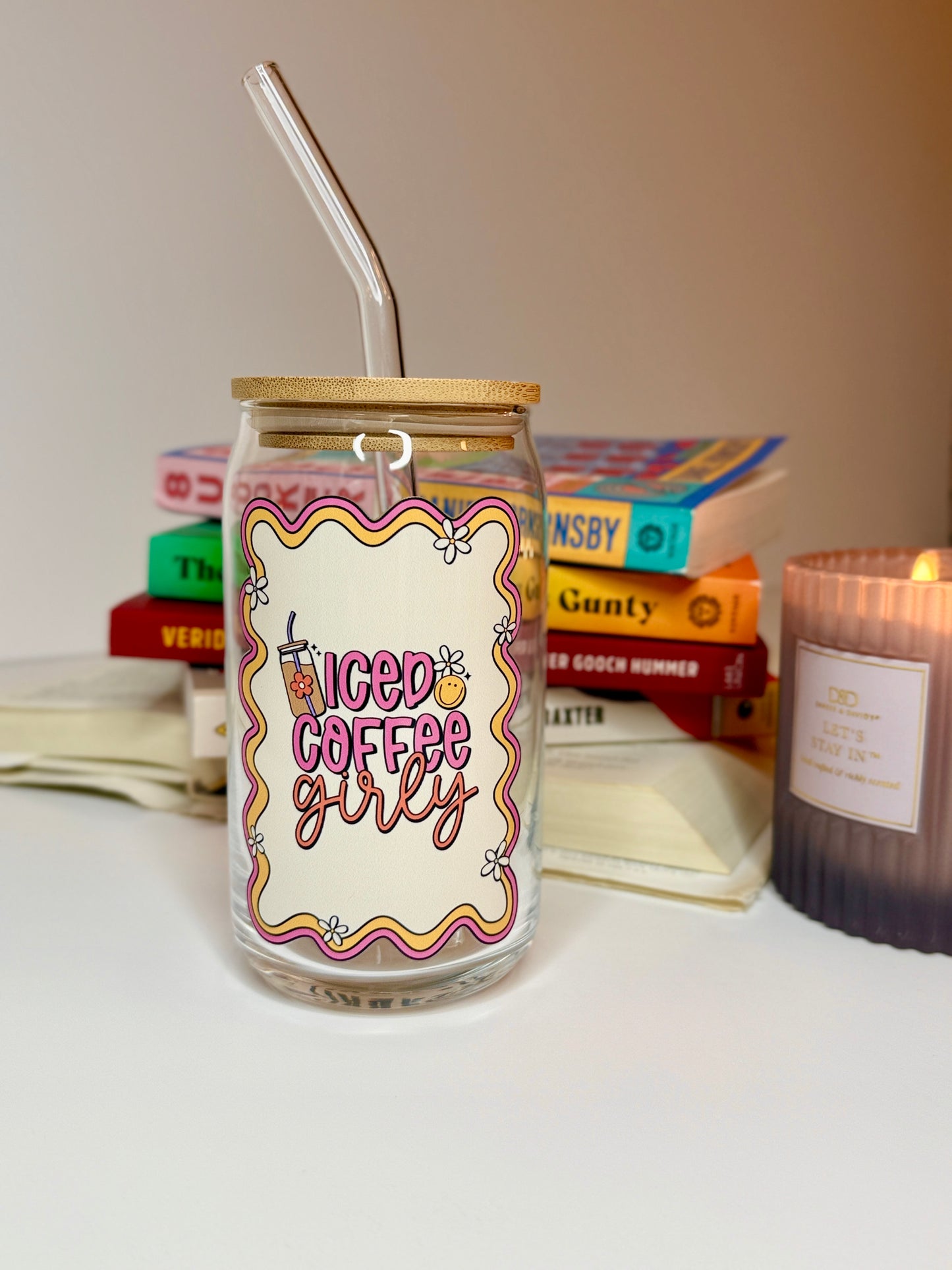 Iced Coffee Girly Coffee Cup
