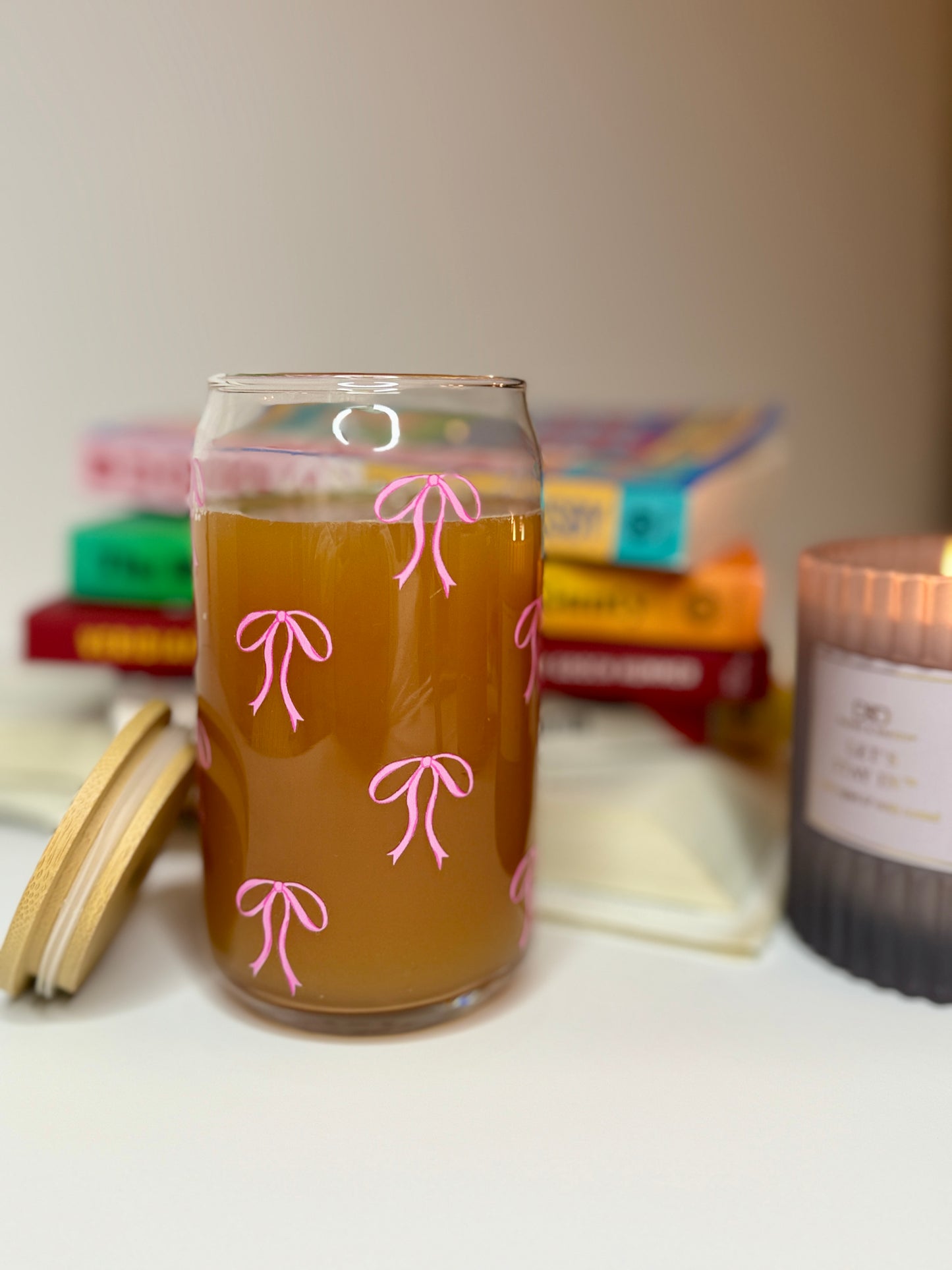 Bow Iced Coffee Cup
