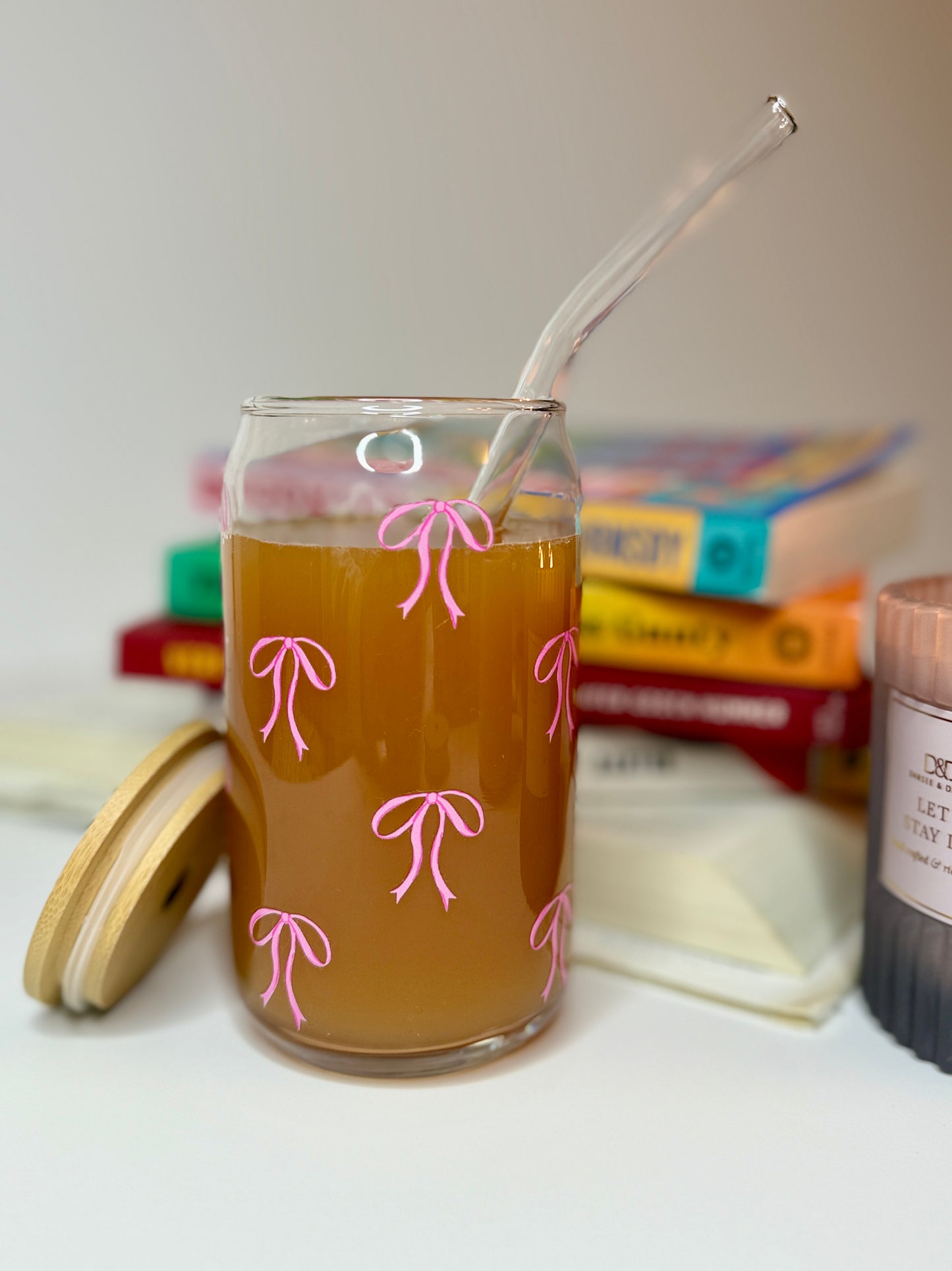 Bow Iced Coffee Cup