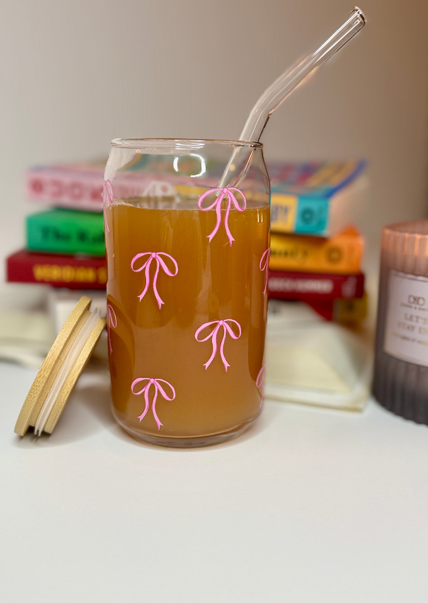 Bow Iced Coffee Cup