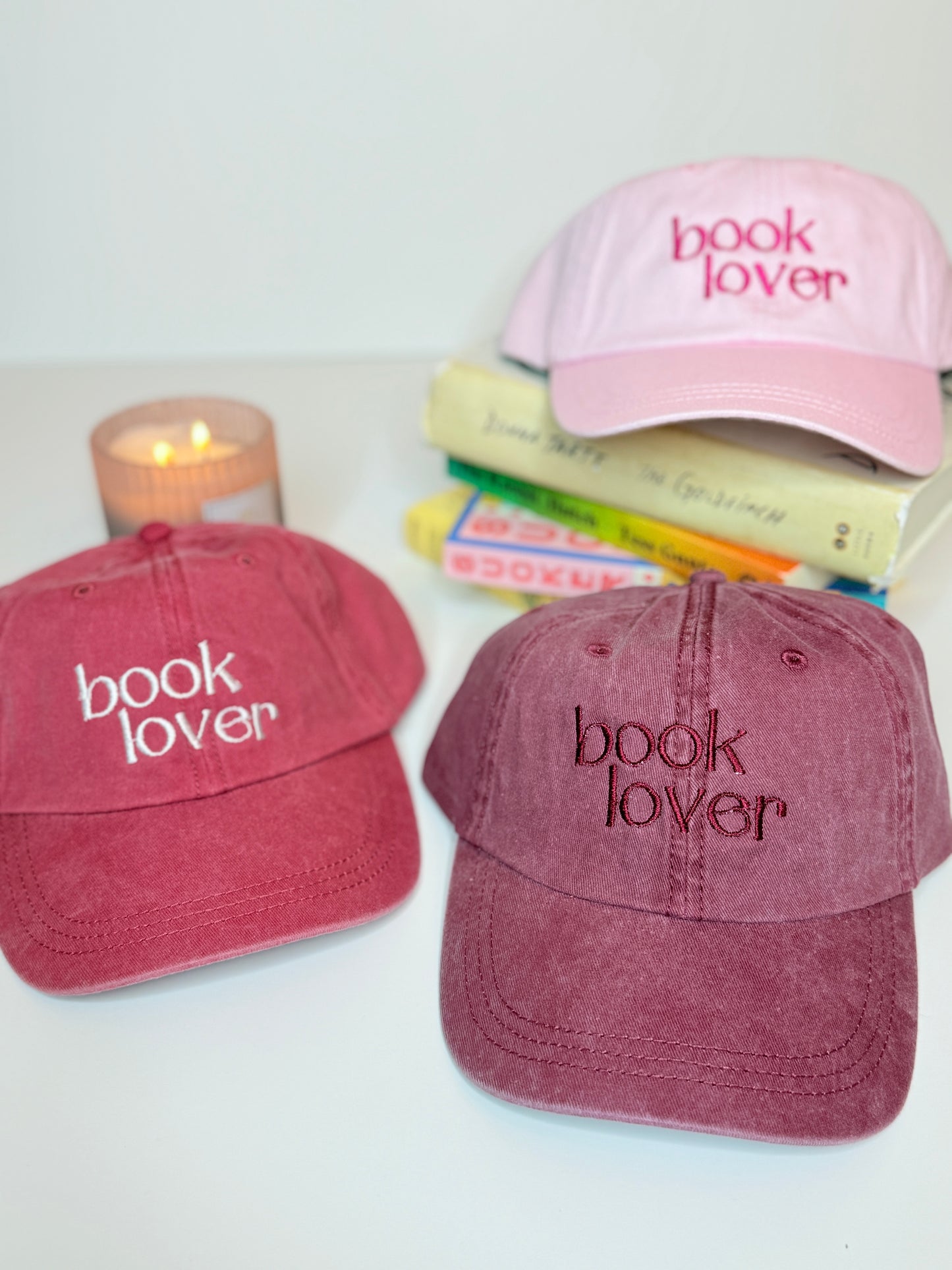 Book Lover Embroidered Hat