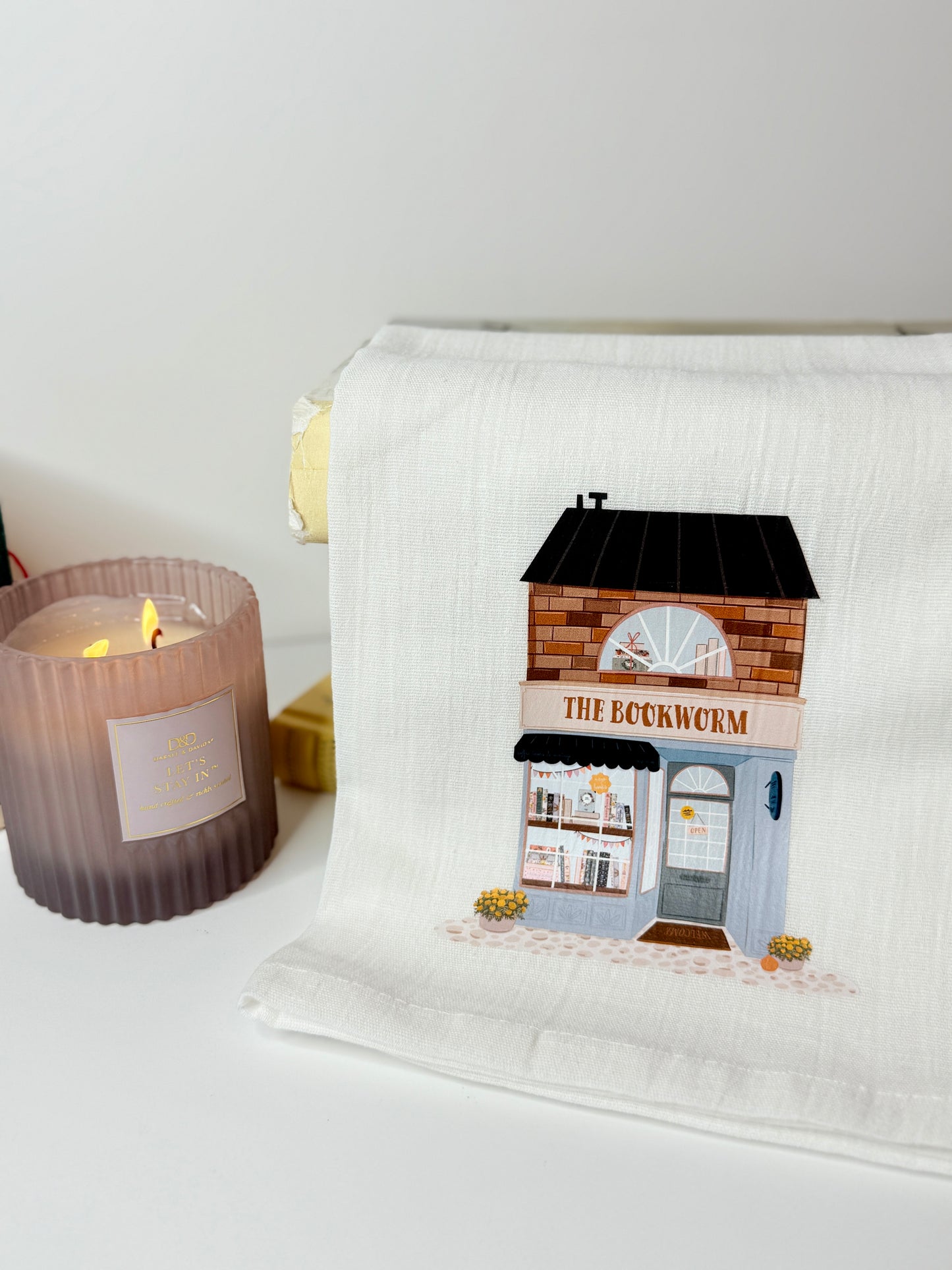 Booklover Tea Towel