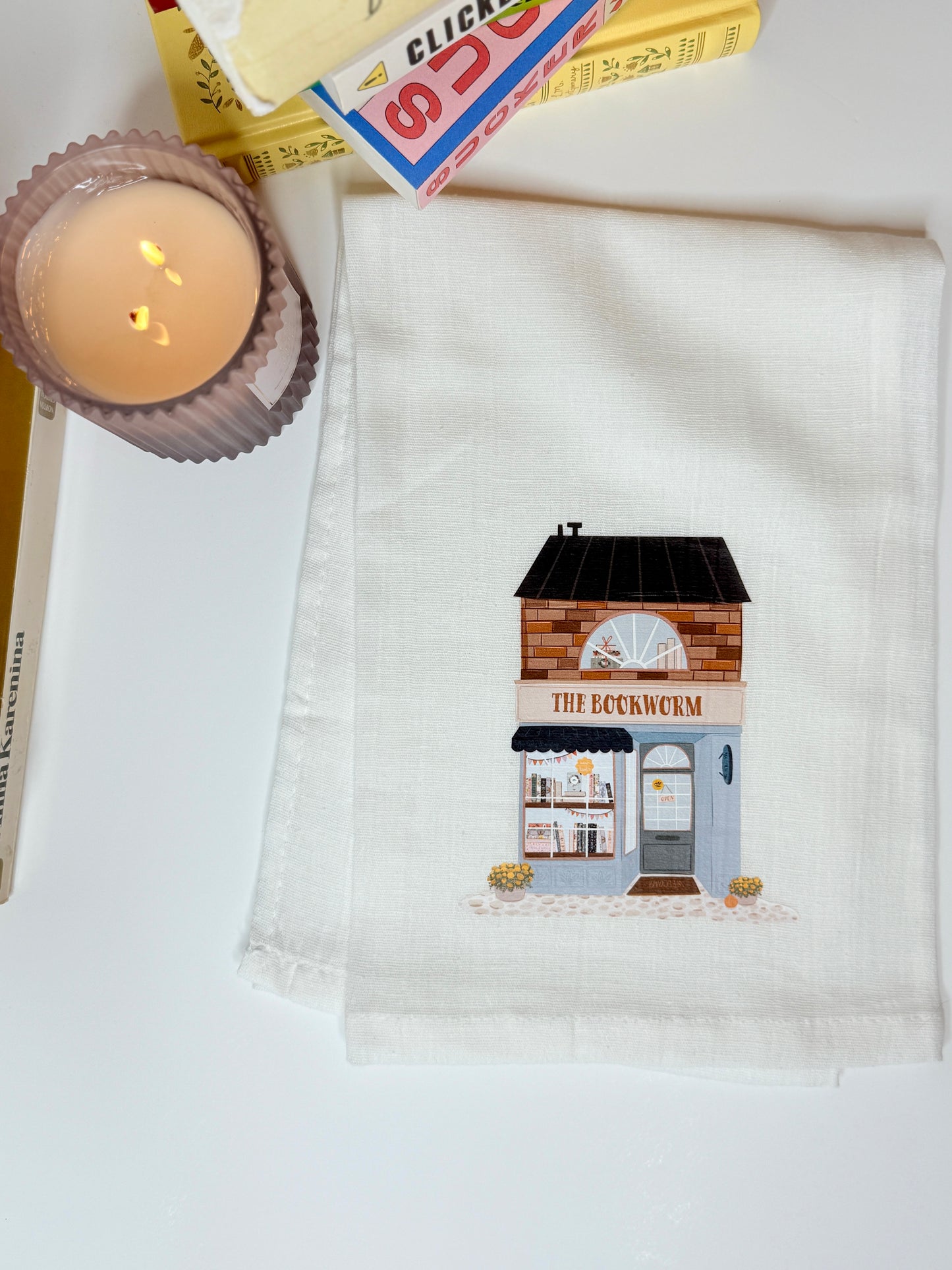 Booklover Tea Towel
