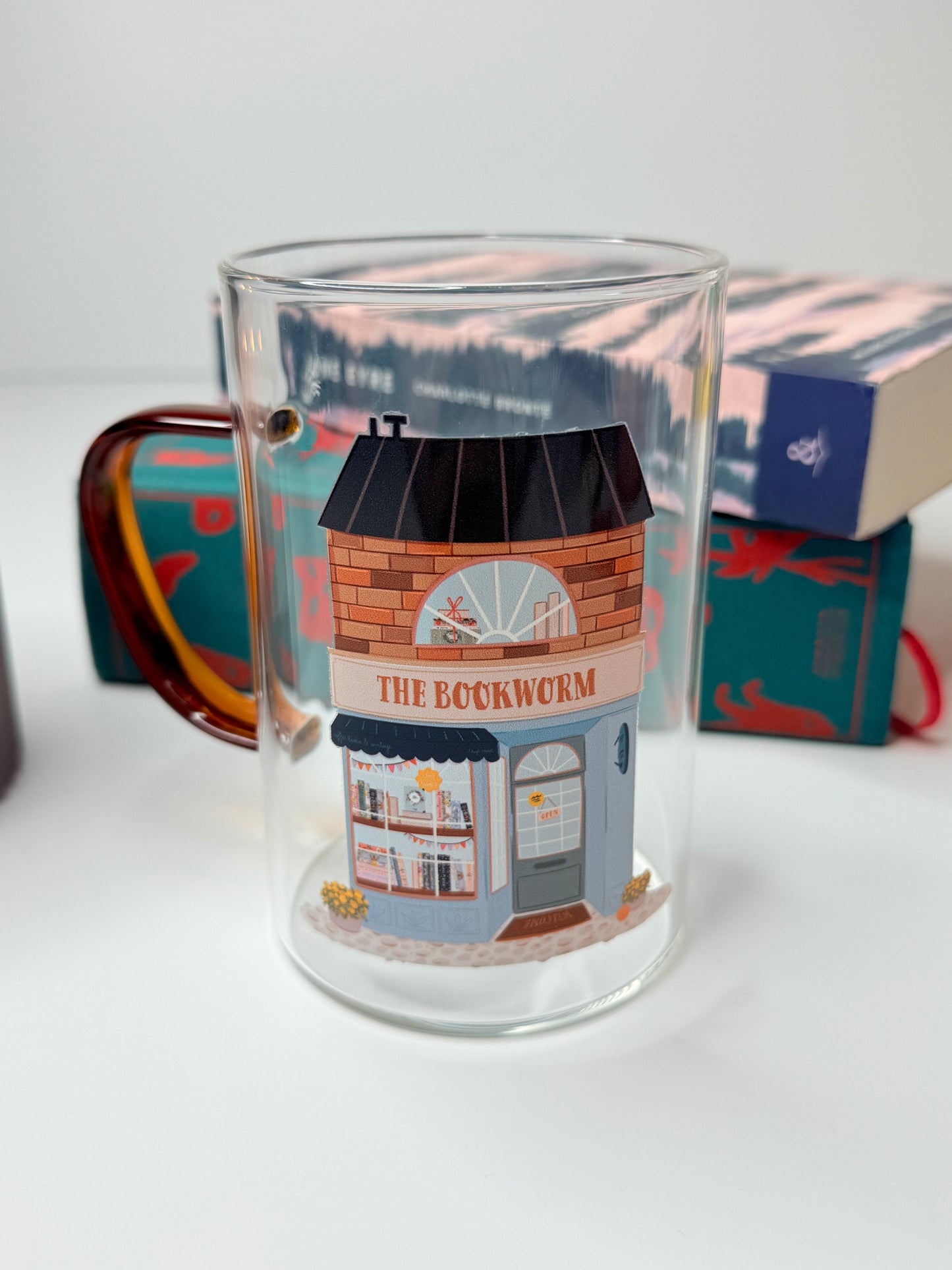 Bookworm Hot Coffee Cup
