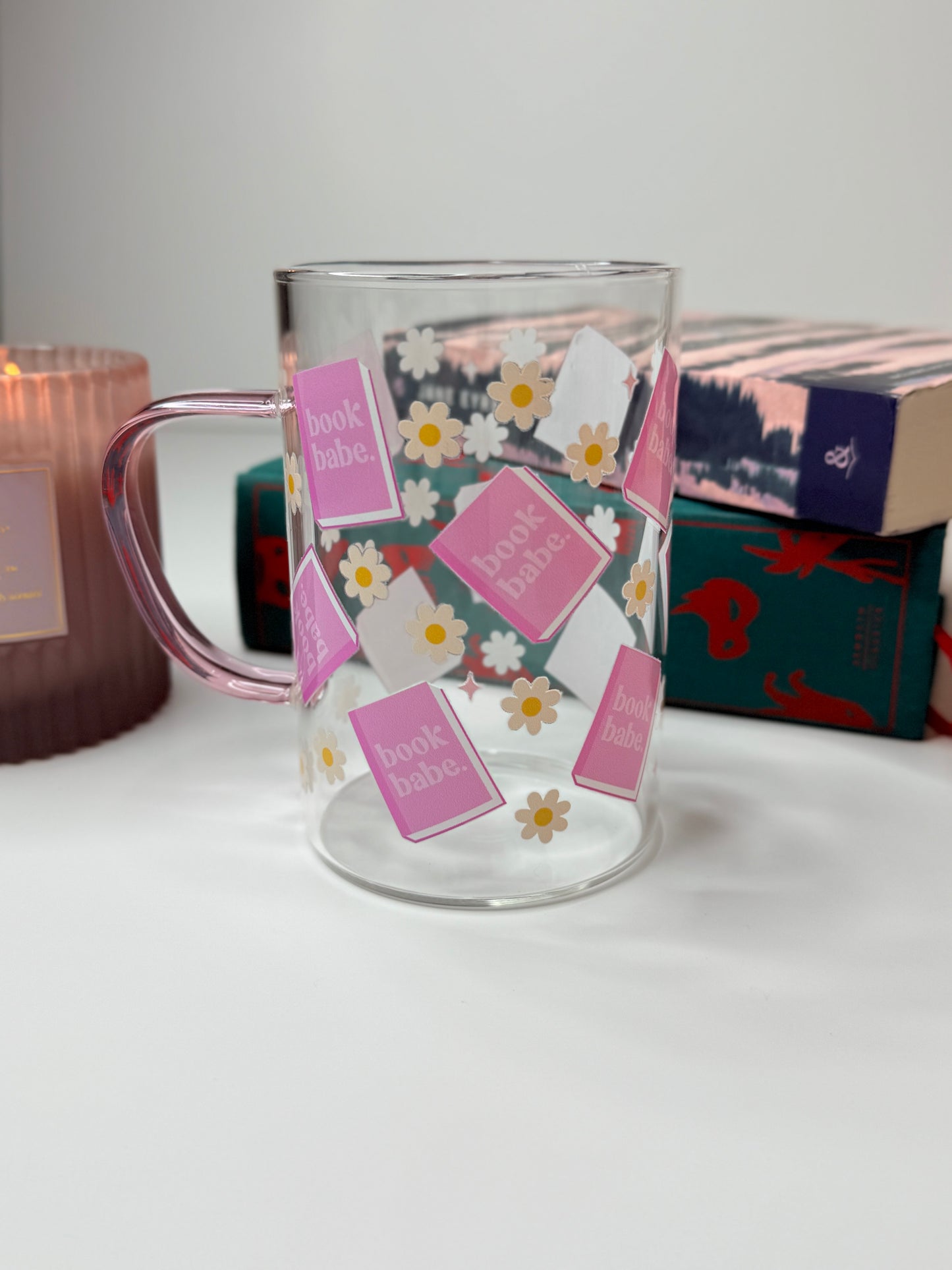 Book Babe Hot Coffee Cup