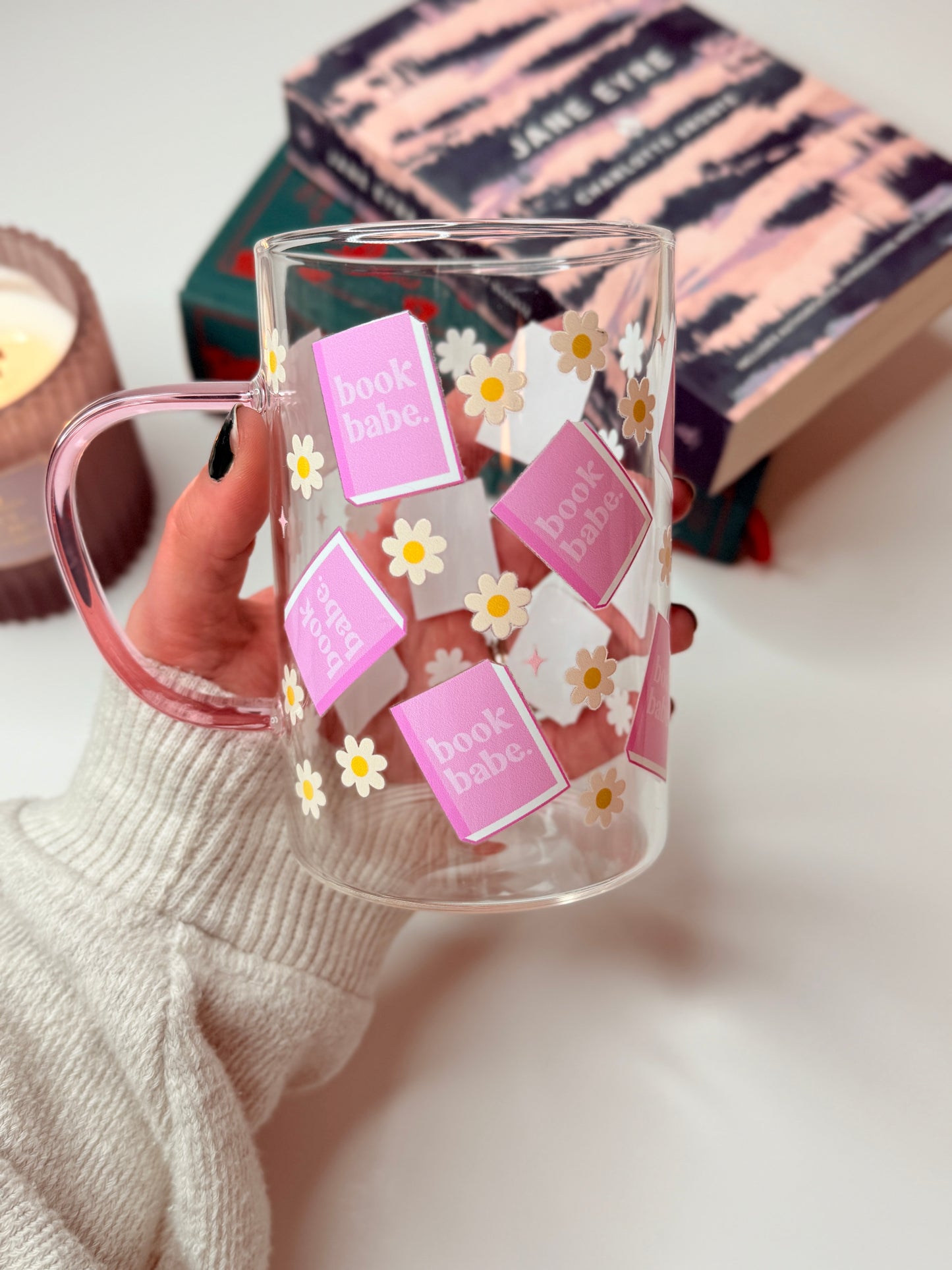 Book Babe Hot Coffee Cup