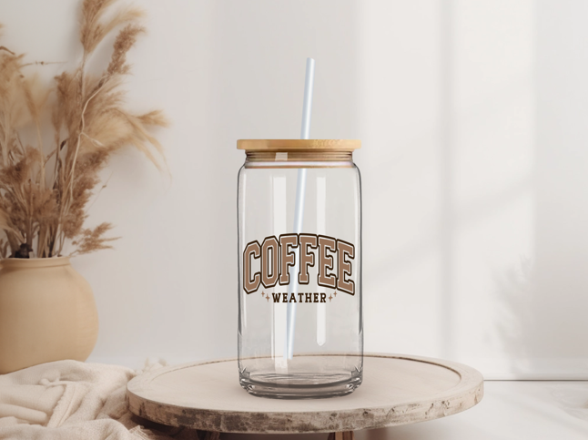Coffee Weather Iced Coffee Cup
