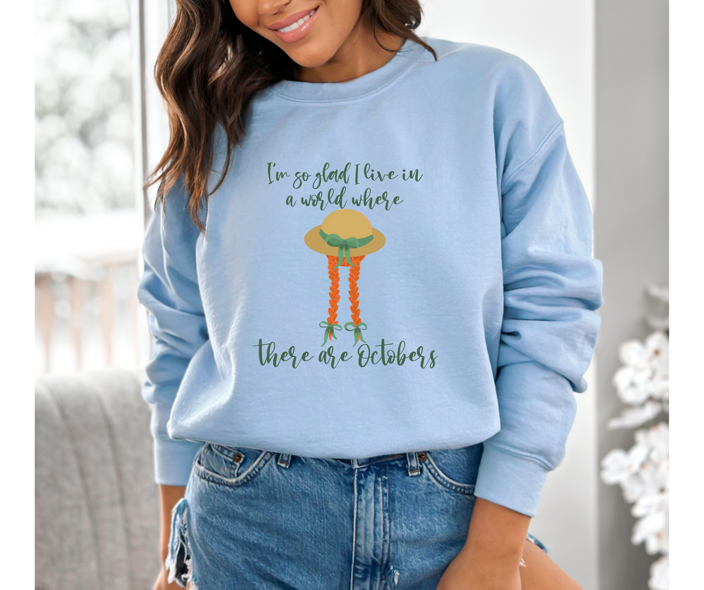 Anne of Green Gables October Sweatshirt