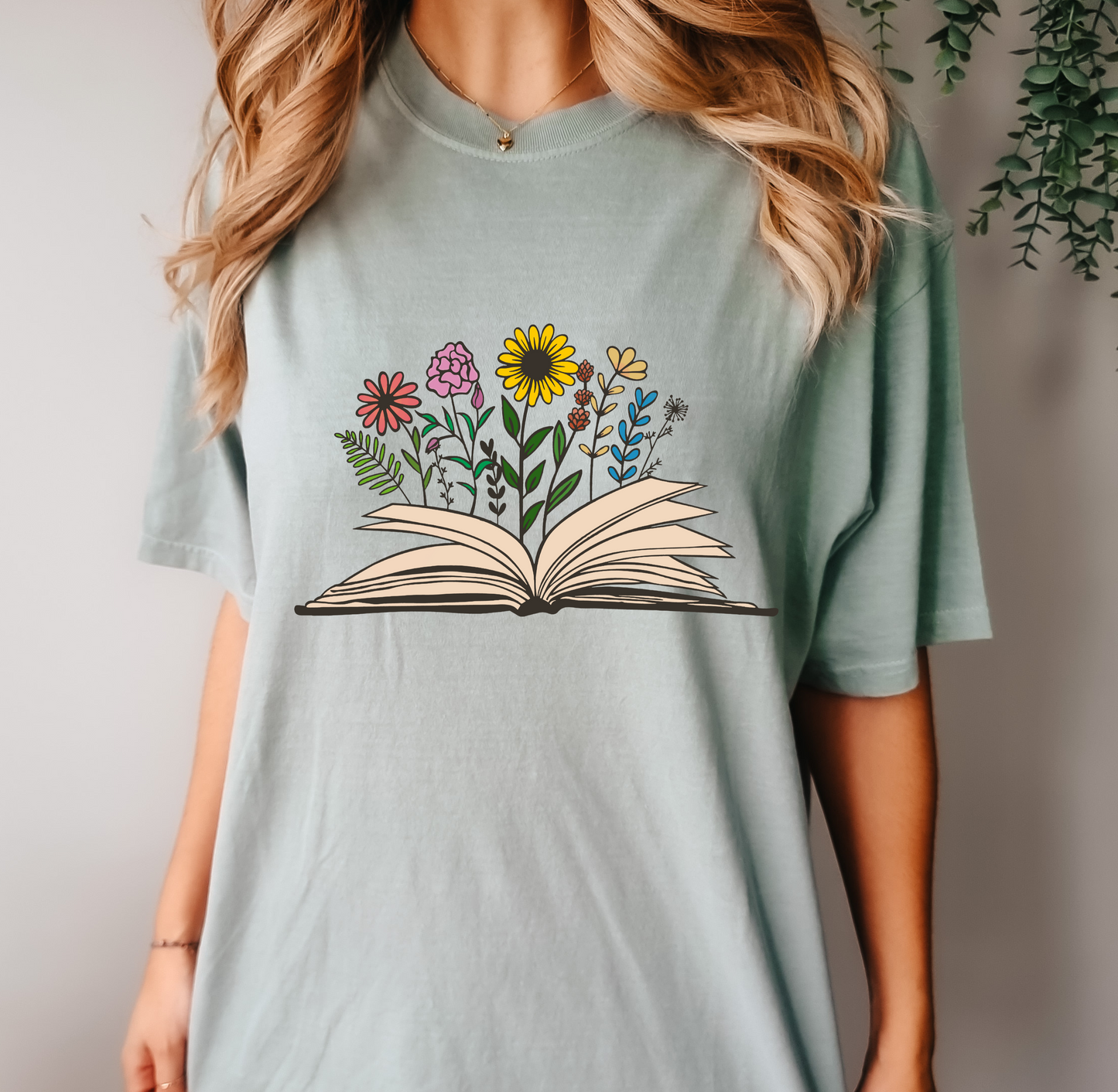 Blooming Book T-Shirt