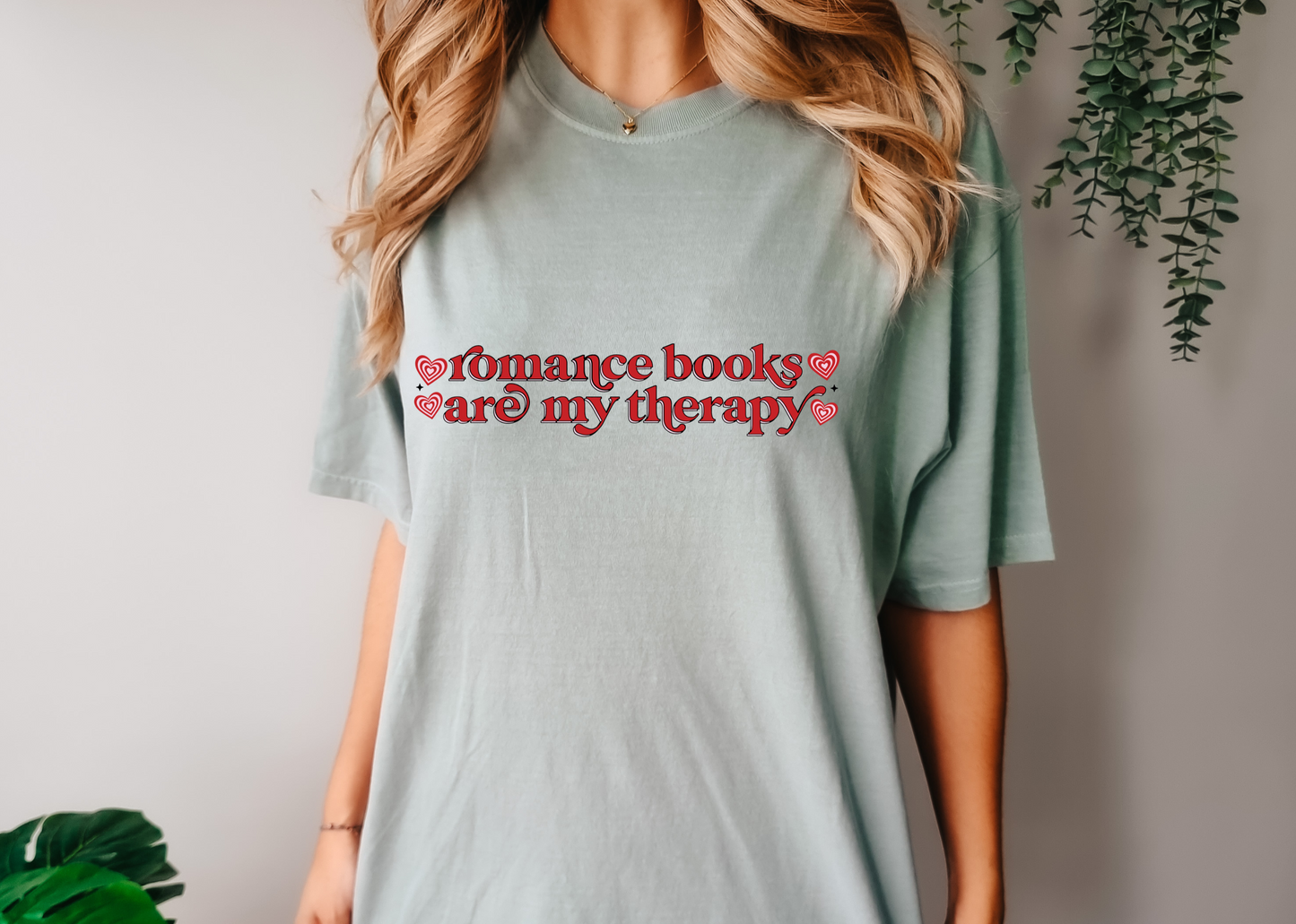 Romance Books Are My Therapy T-Shirt