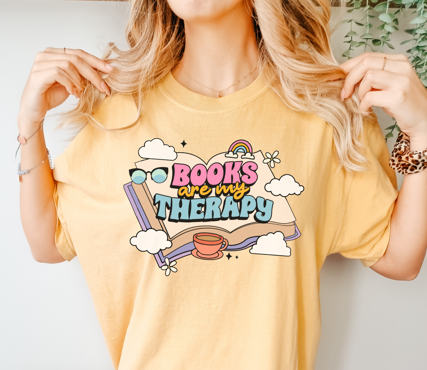 Books are my Therapy T-Shirt