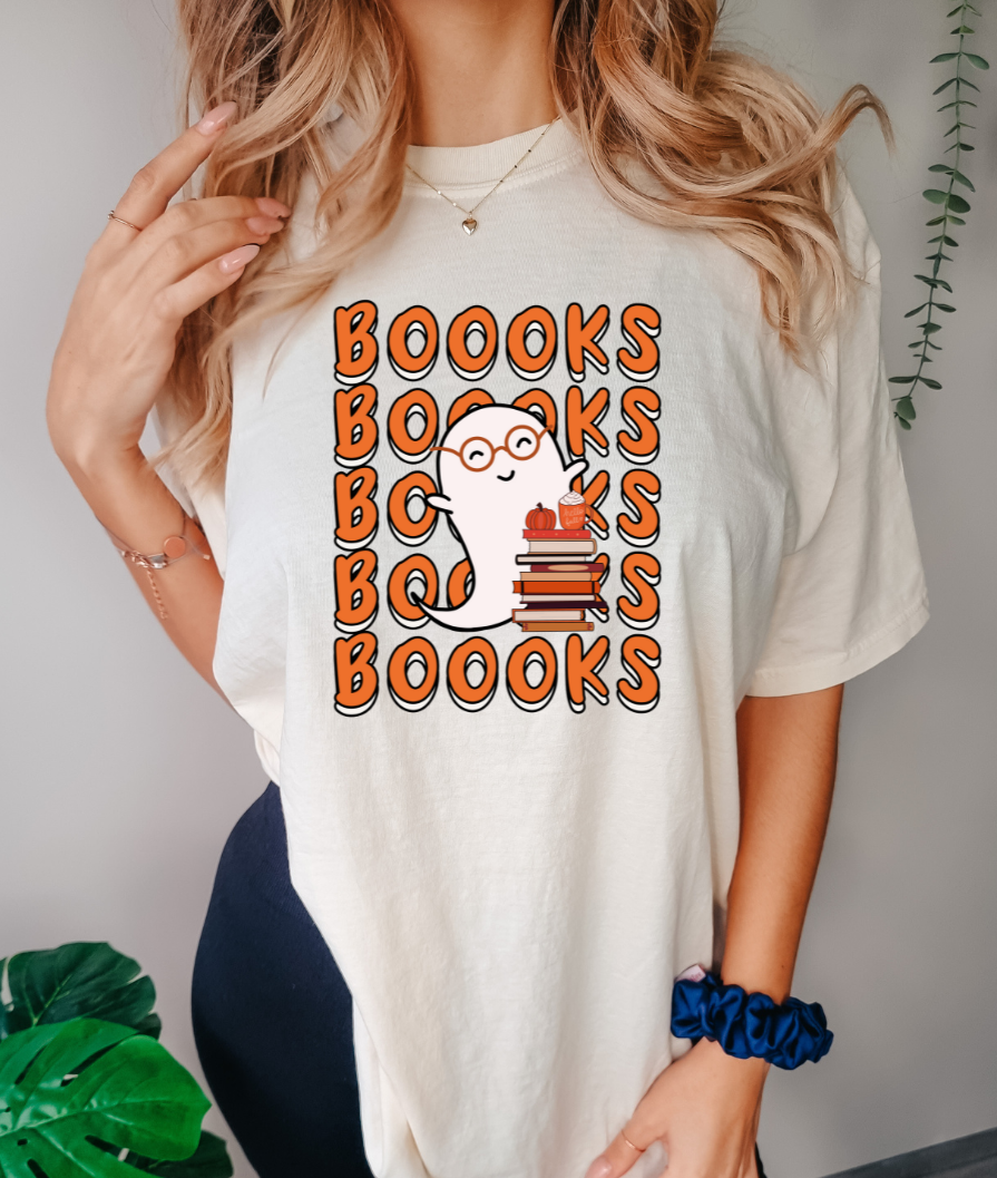 Boooks Repeating TShirt