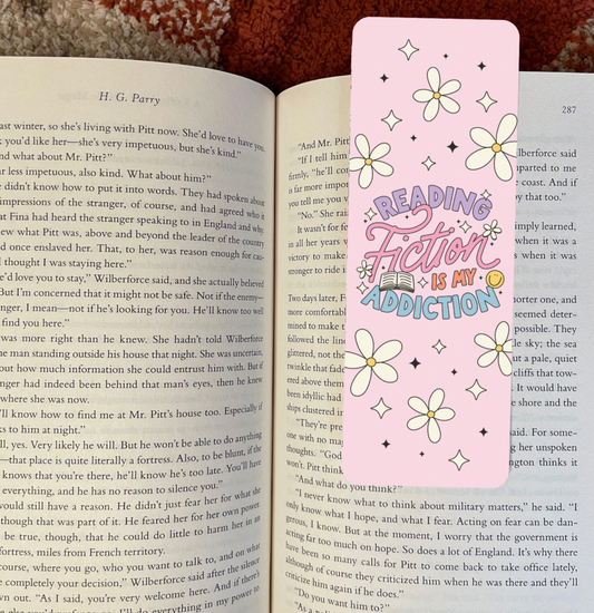 Reading Fiction Bookmark