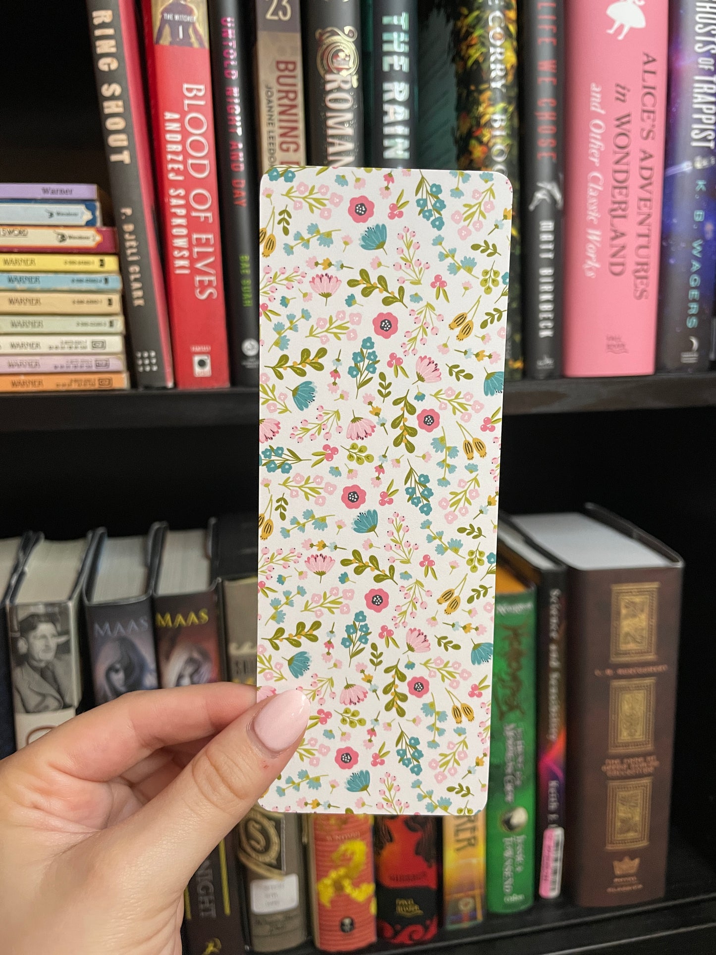 Pastel Floral Bookmark