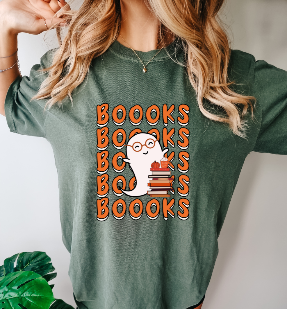 Boooks Repeating TShirt