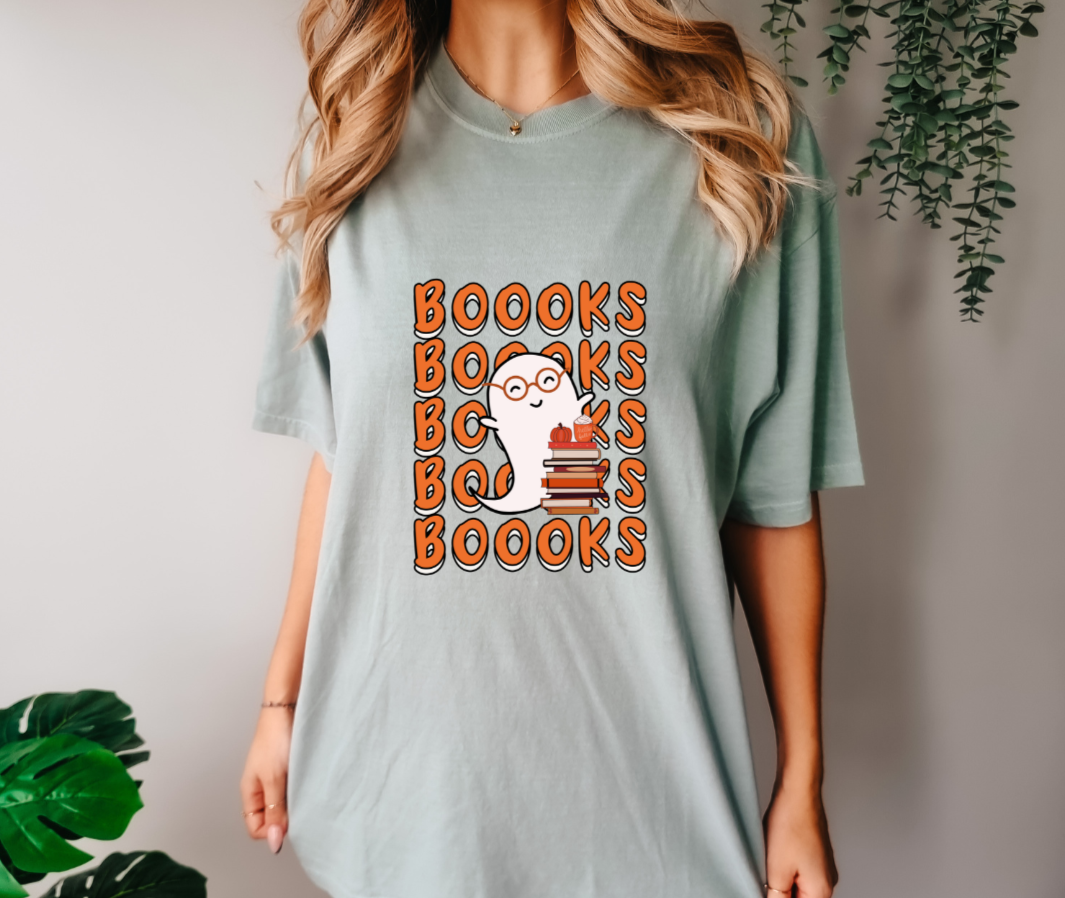 Boooks Repeating TShirt