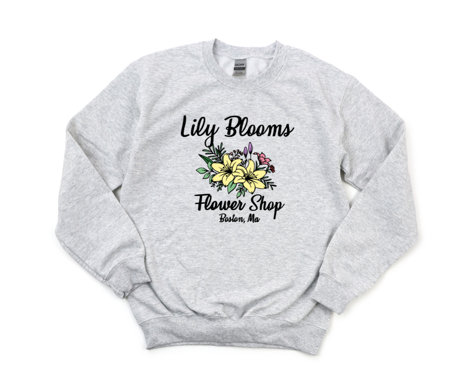 Lily Blooms Flower Shop Sweatshirt