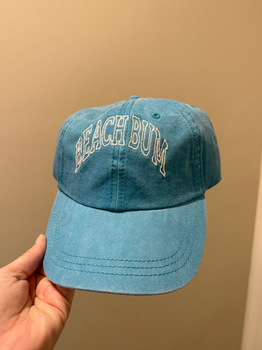 Beach Bum Embroidered Hat
