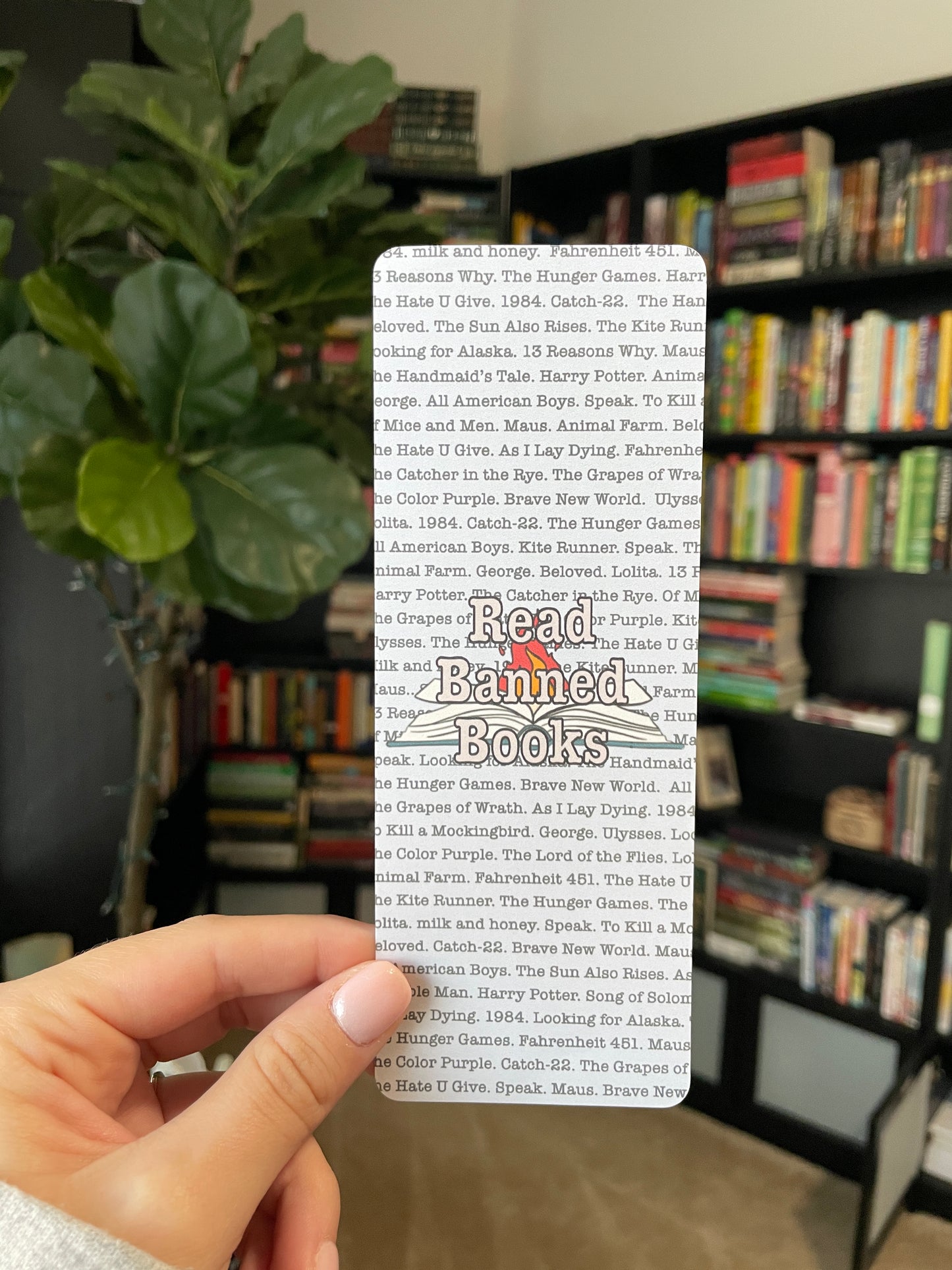 Read Banned Books Fill Bookmark