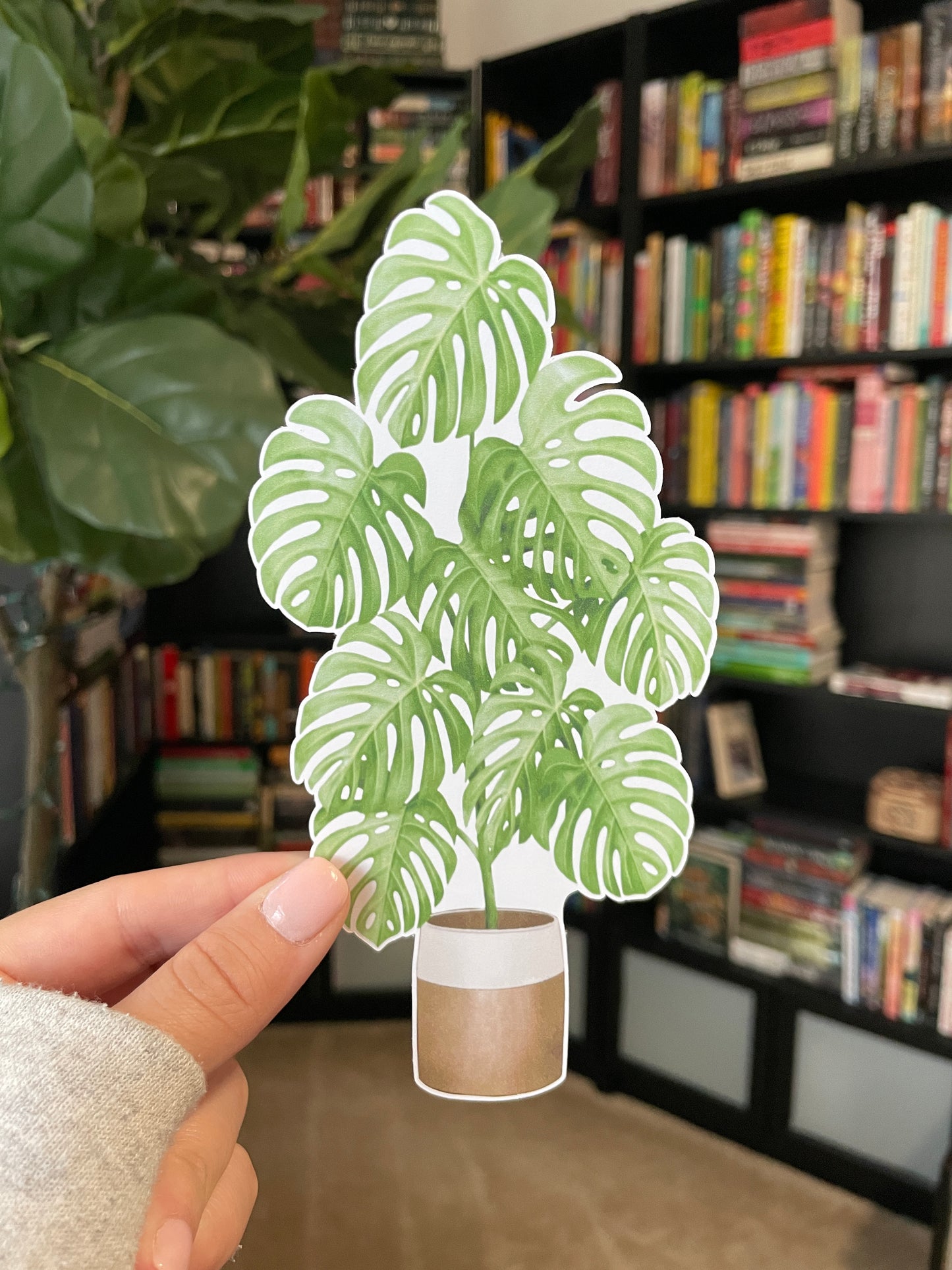 Monstera Bookmark