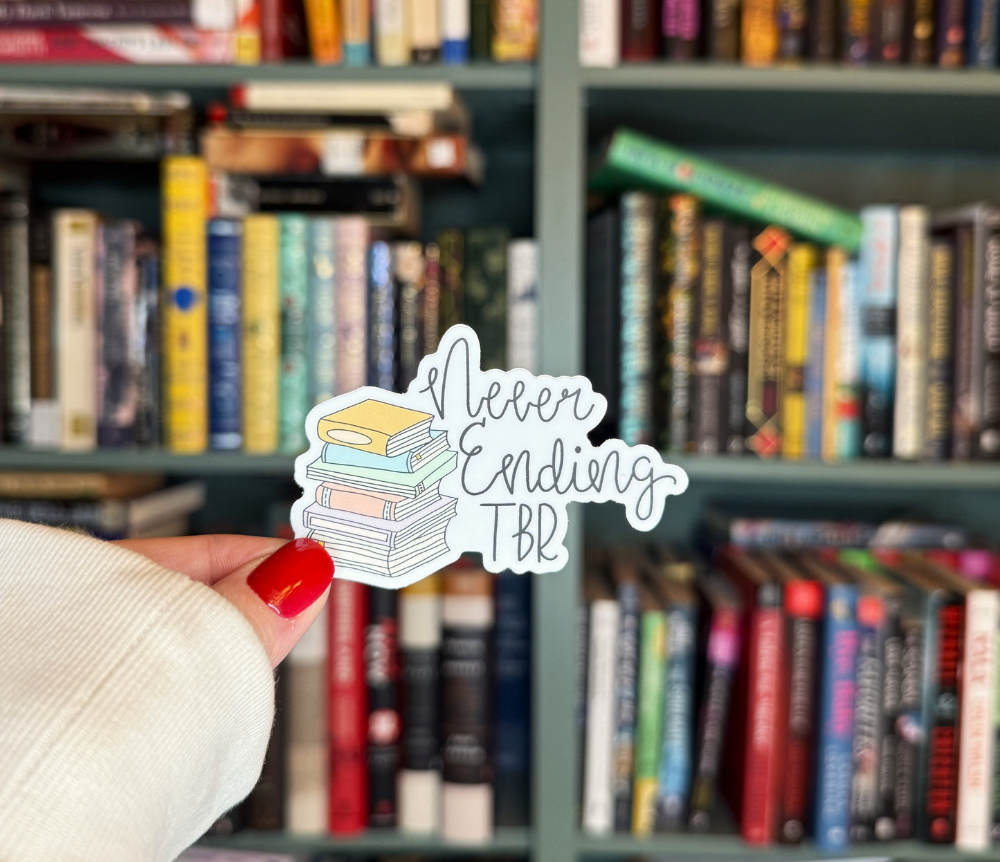 Never Ending TBR Sticker