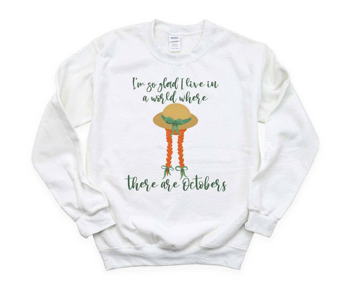 Anne of Green Gables October Sweatshirt