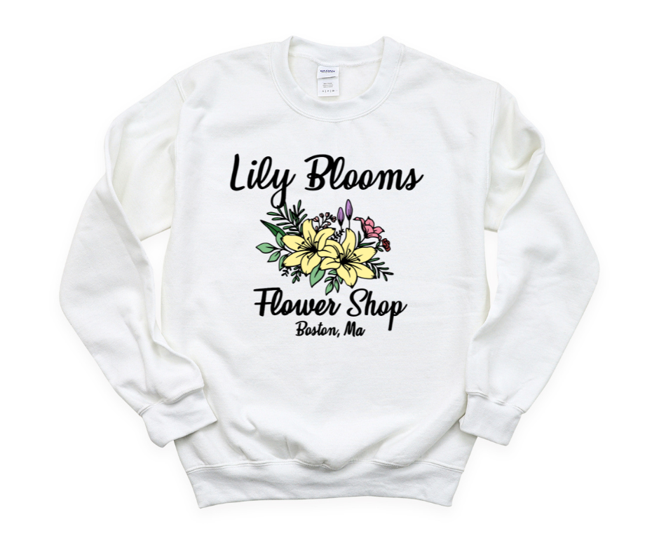 Lily Blooms Flower Shop Sweatshirt