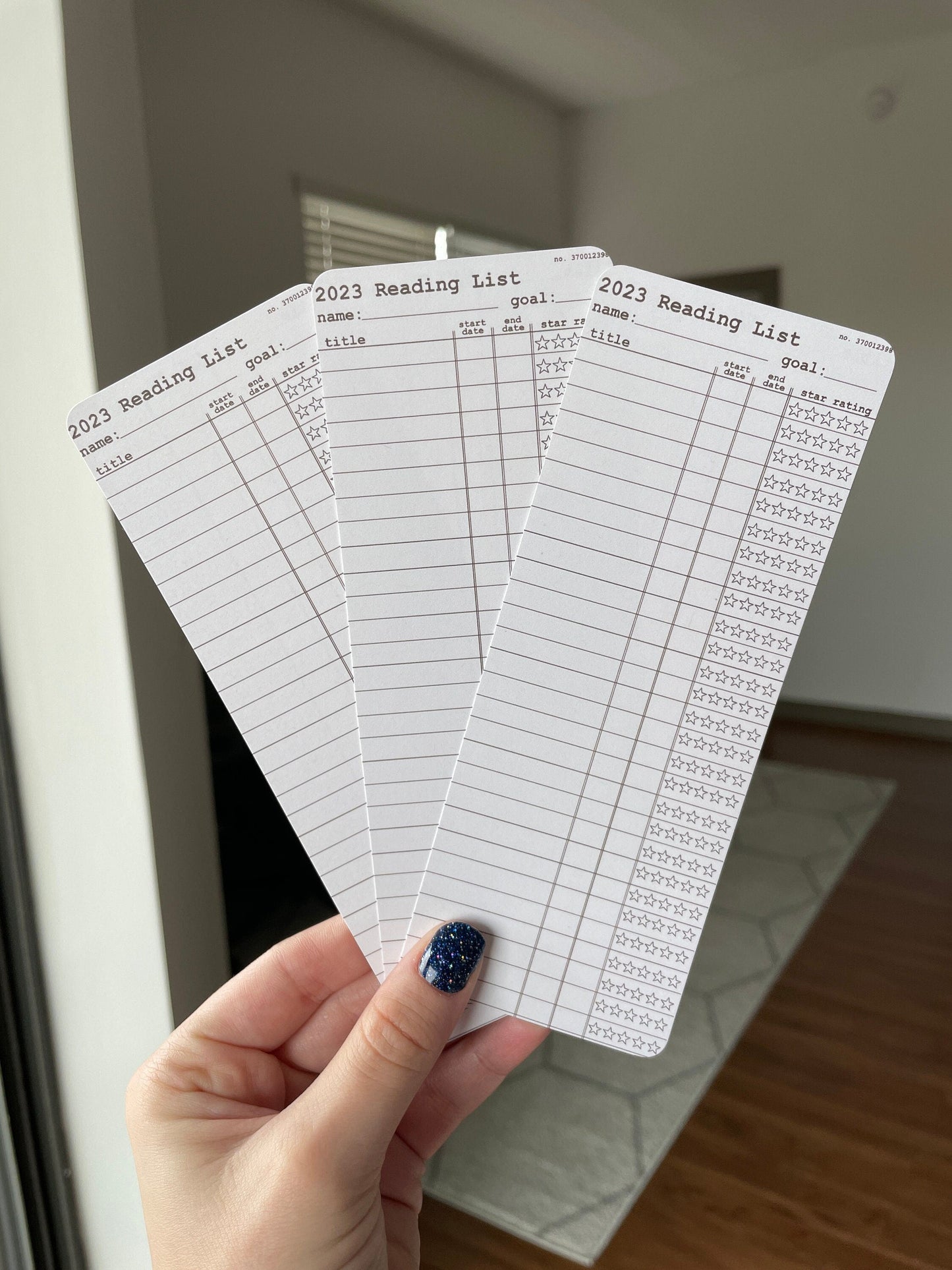 2021 Customizable Library Card Bookmarks – bloominglybookish