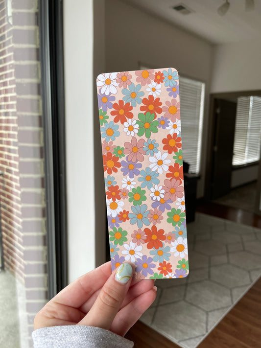 Groovy Flowers Bookmarks