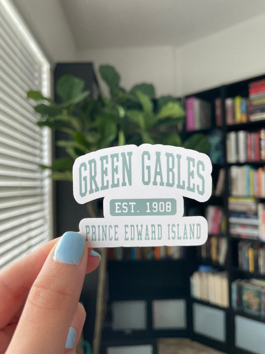 Green Gables Sticker